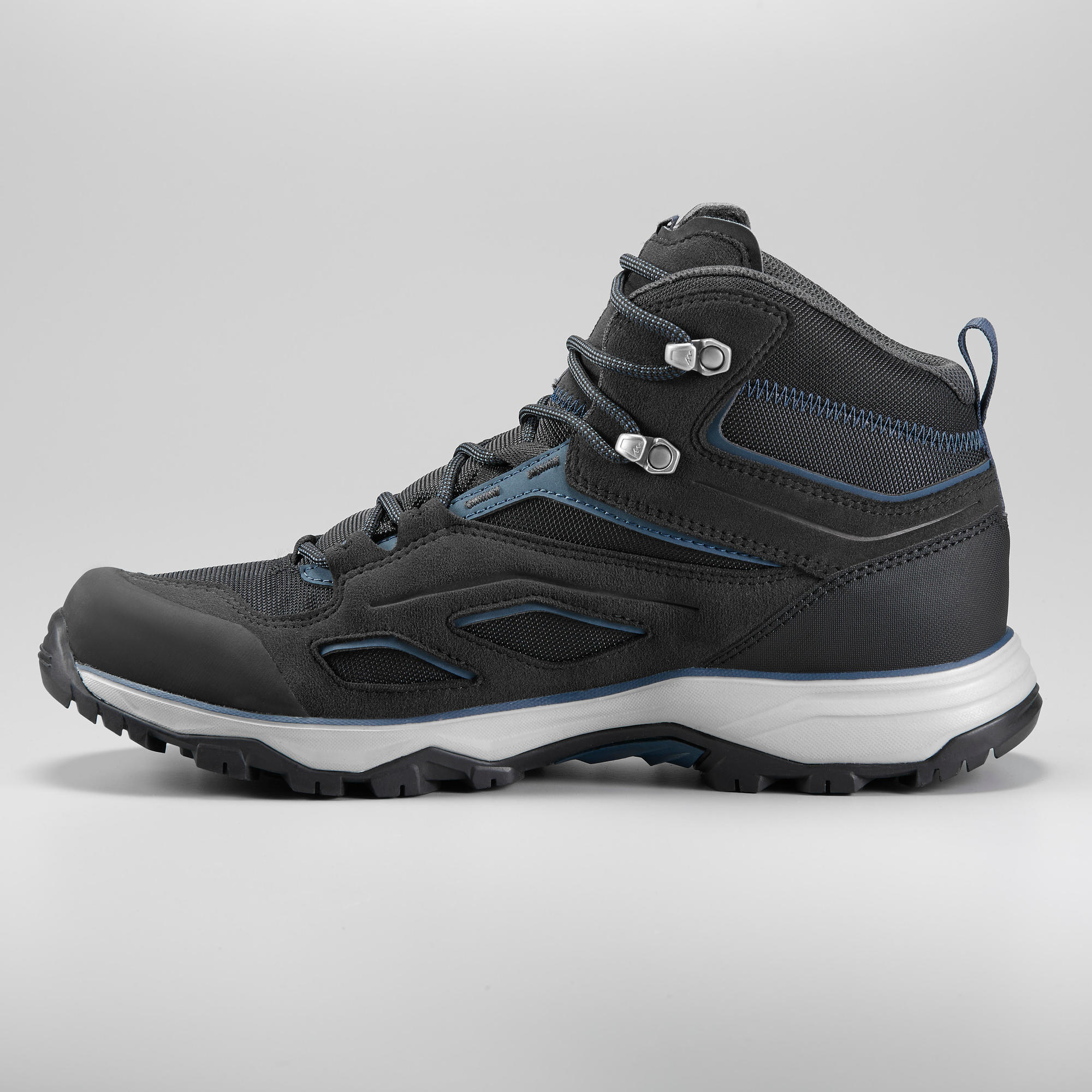 quechua-mh100-wanderstiefel-herren-black-wasserdicht image 2
