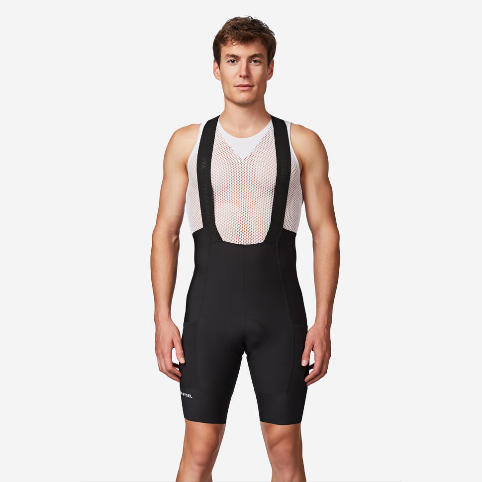 btwin-van-rysel-edr-radhose-herren-mit-polster-schwarz image 1