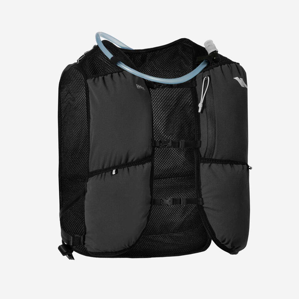 kiprun-500-trail-running-bag-8l-trinkblase-schwarz image 1