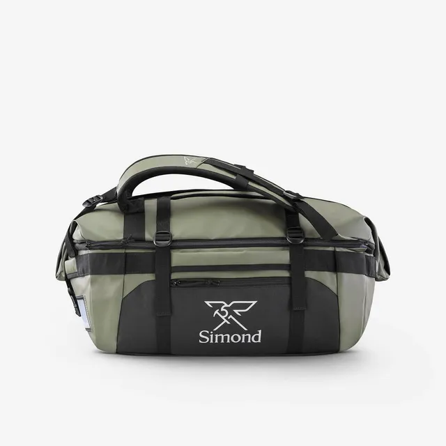 forclaz-duffel-500-extend-reisetasche-40l-khaki-erweiterbar-60l image 1