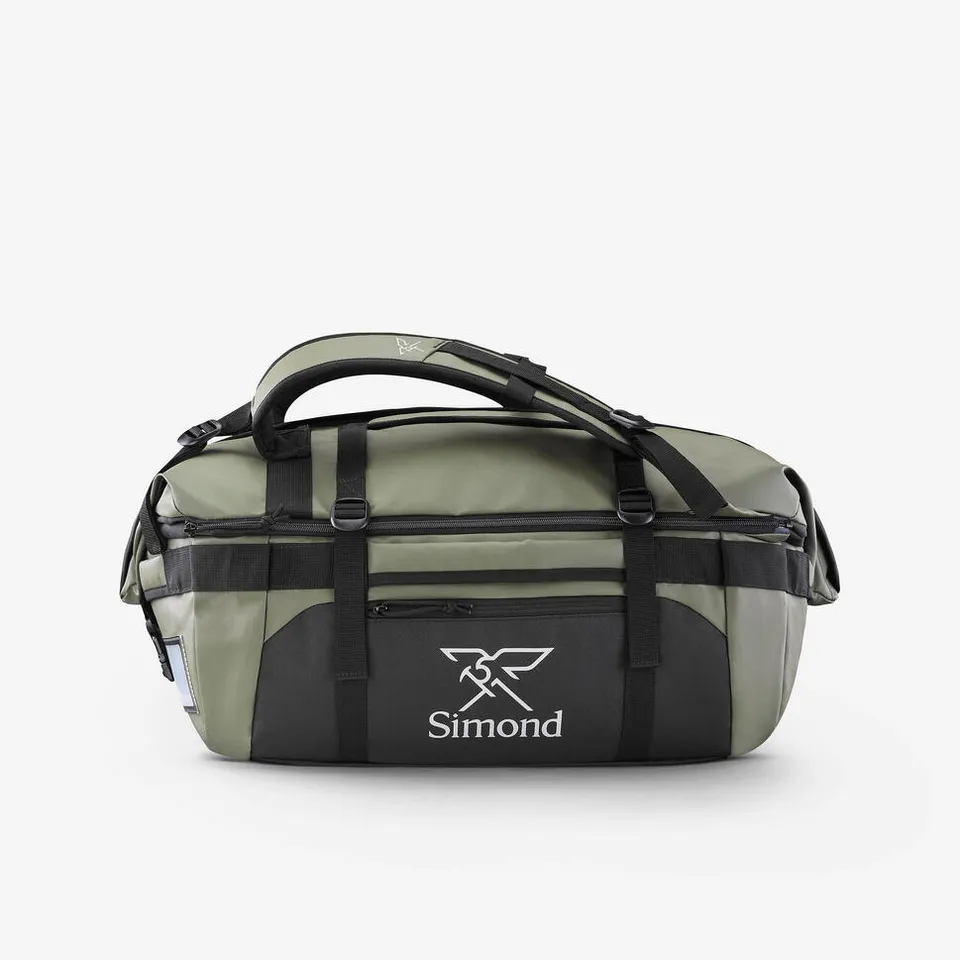forclaz-duffel-500-extend-reisetasche-40l-khaki-erweiterbar-60l image 1