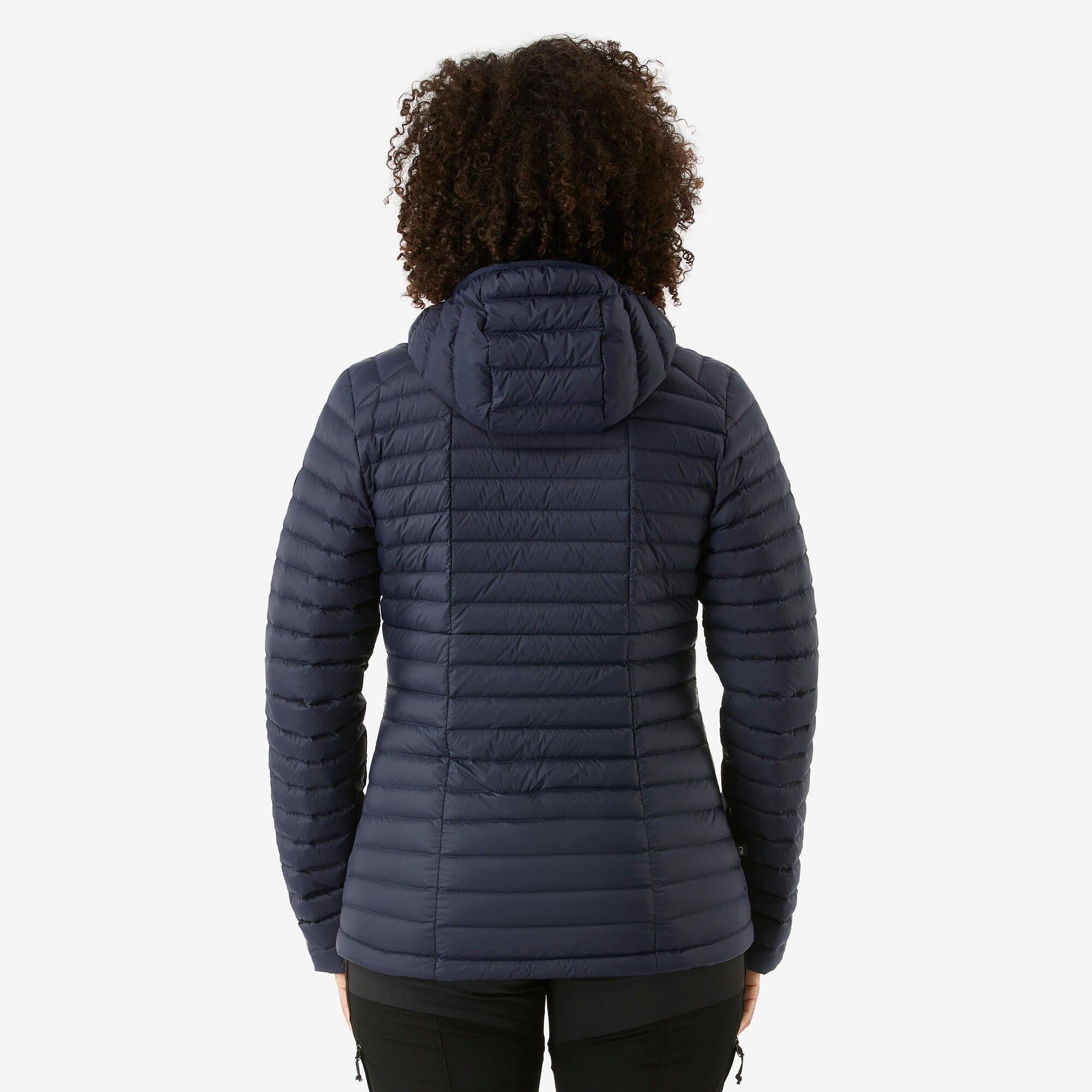 simond-mt100-daunenjacke-damen-schwarz-mit-kapuze image 3