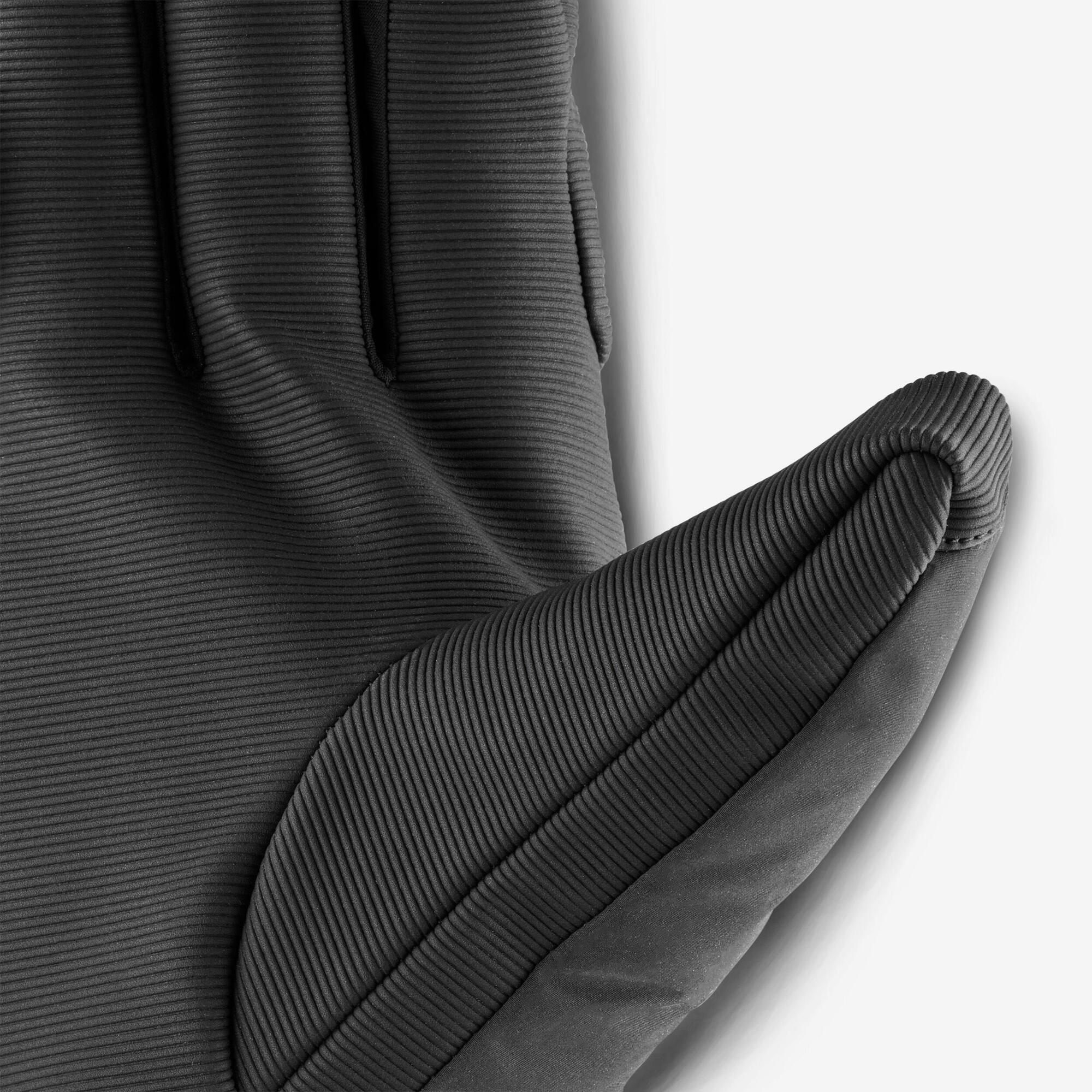 wedze-500-skihandschuhe-erwachsene-schwarz-wasserdicht-warm image 4