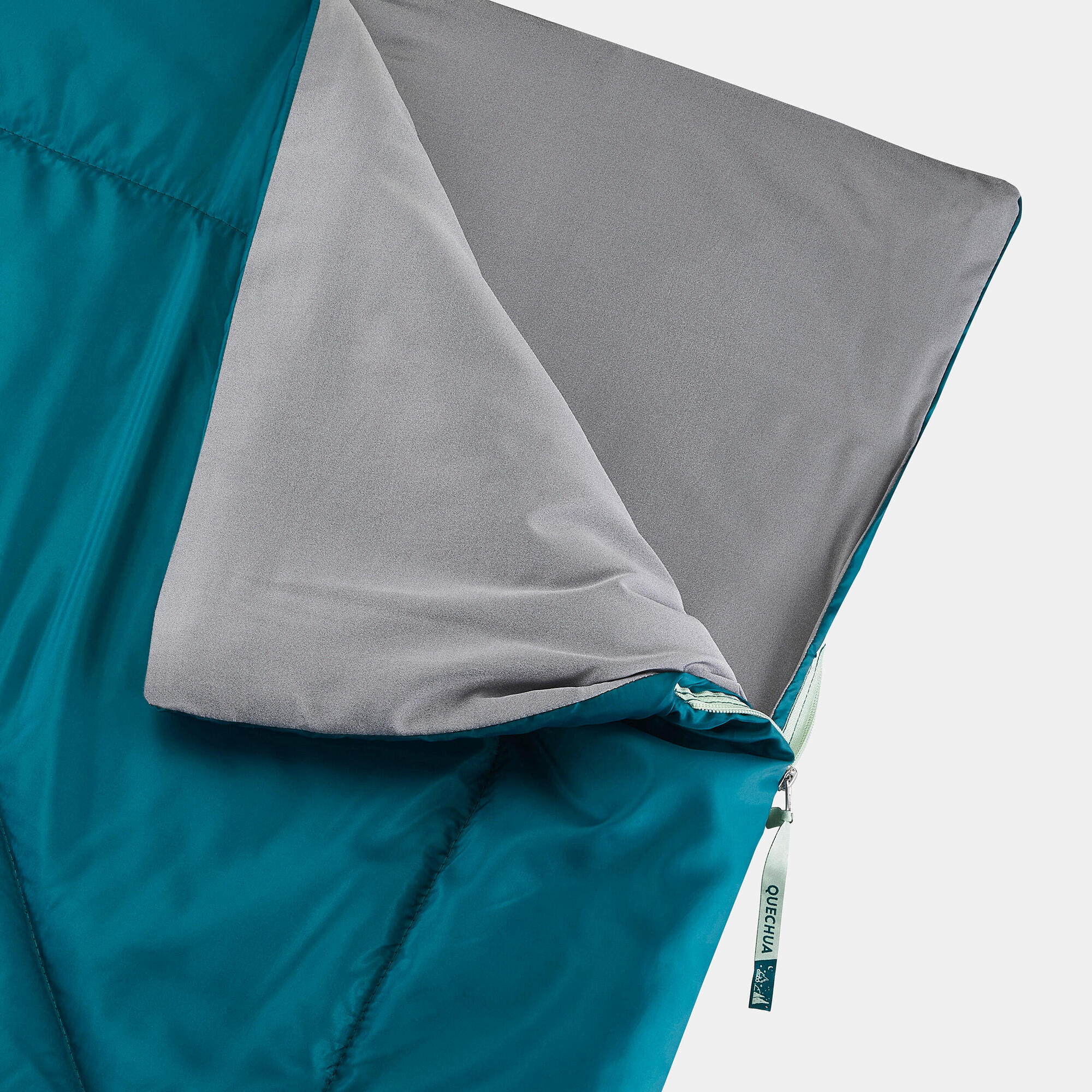 quechua-arpenaz-schlafsack-20-c-t-rkis-rechteckig image 4