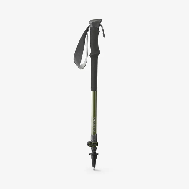 forclaz-mt500-wanderstock-teleskop-oliv-105-130-cm-aluminium image 1