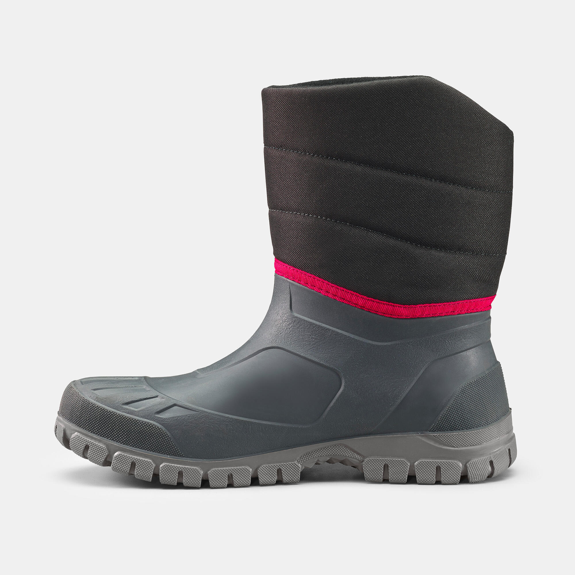 btwin-sh100-winterstiefel-herren-wasserdicht-carbon-gray image 4