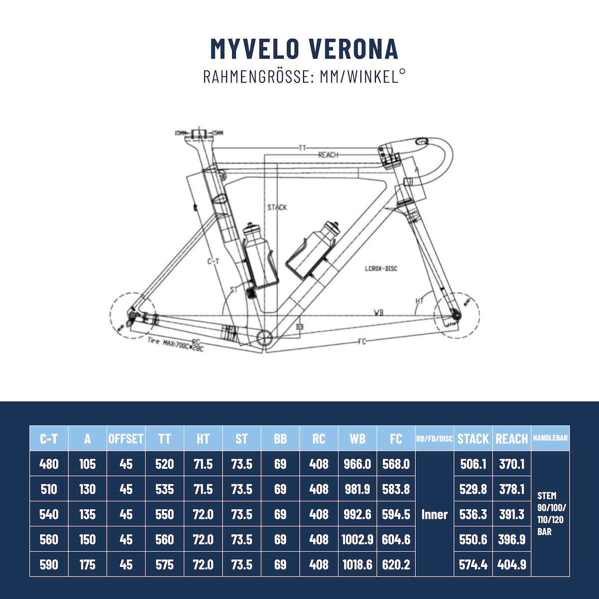 myvelo-verona-rennrad-carbon-aero-105-di2-disc-54cm image 4