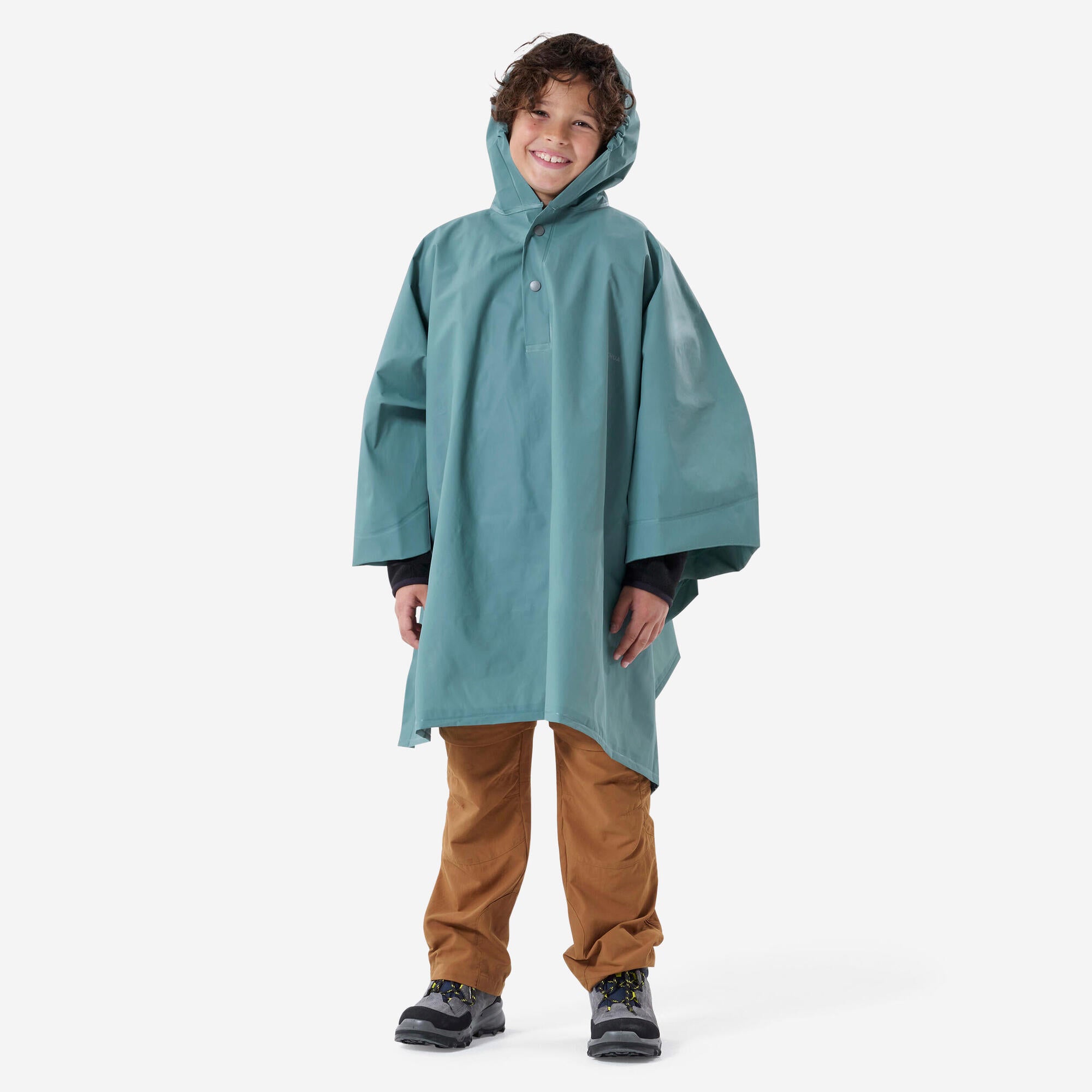 quechua-mh100-regenponcho-kinder-cedar-7-15-jahre image 1