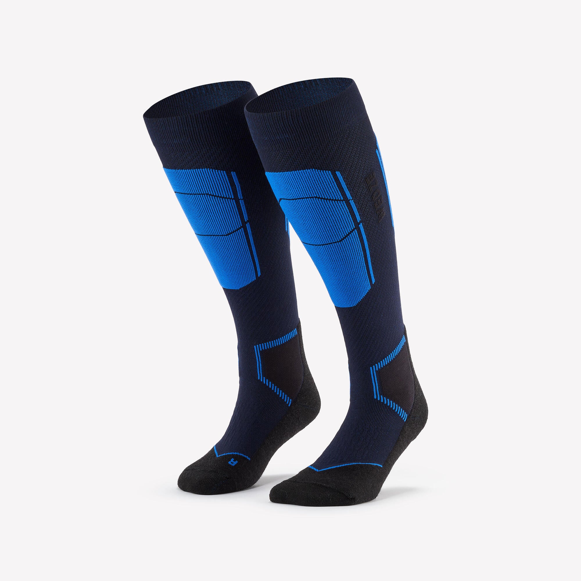 wedze-500-merino-skisocken-k-nigsblau-warm-wollsocken image 2