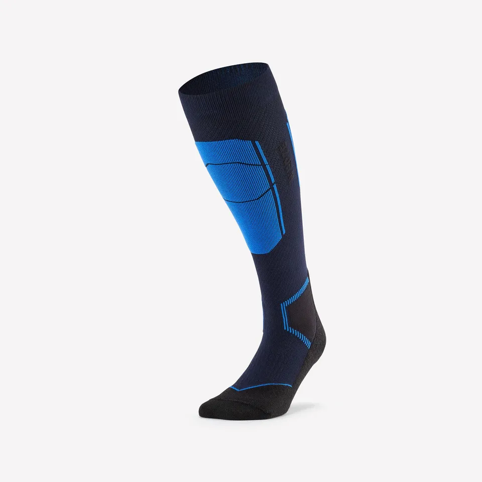 wedze-500-merino-skisocken-k-nigsblau-warm-wollsocken image 1