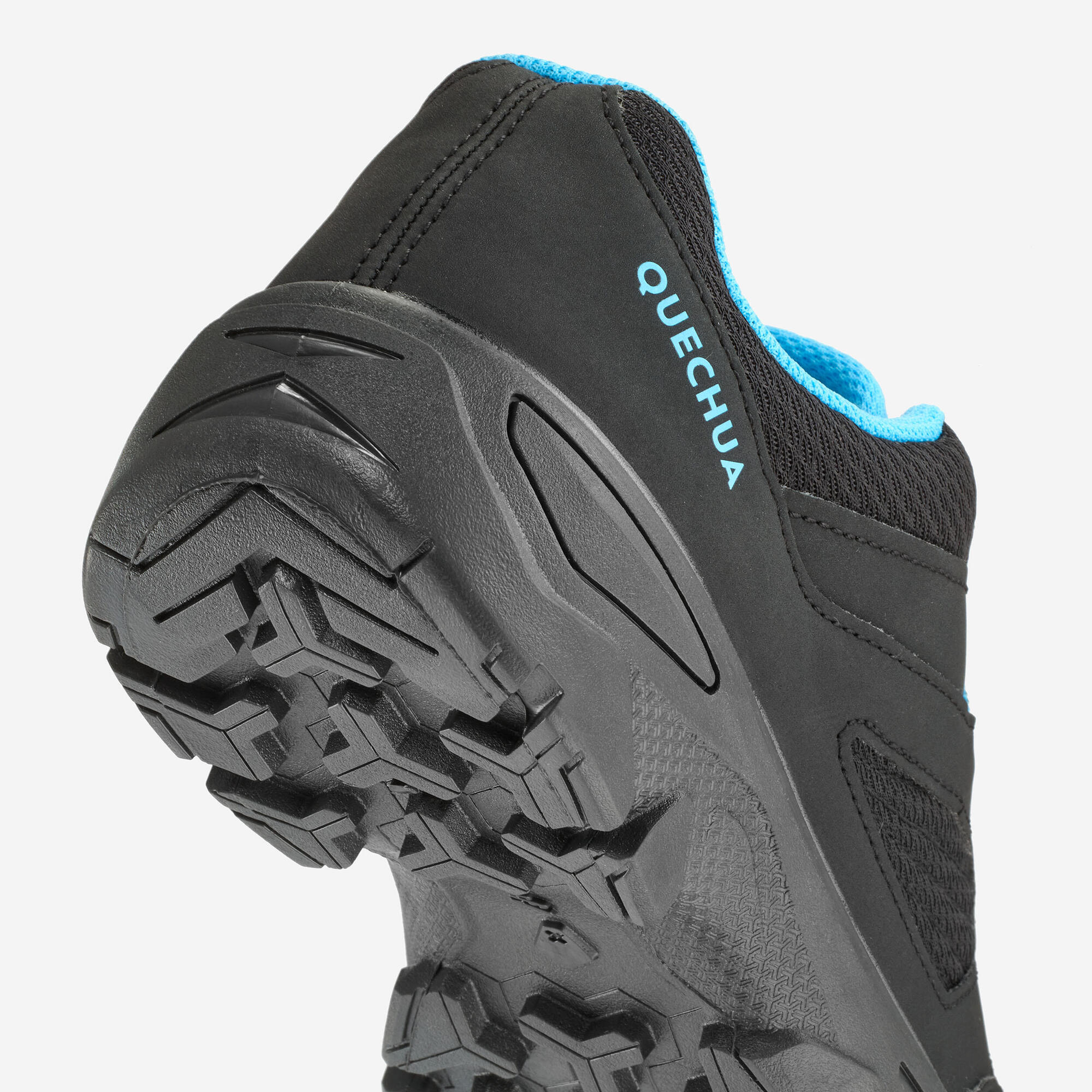 quechua-nh100-kinder-wanderschuhe-smoked-black image 7