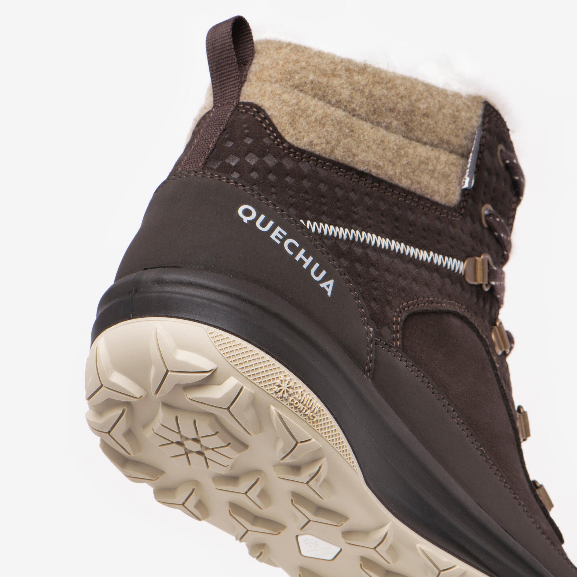quechua-nh900-winterschuhe-damen-leder-wasserdicht-warm image 6