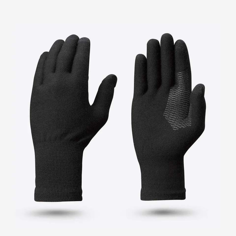 forclaz-mt500-liner-handschuhe-schwarz image 1
