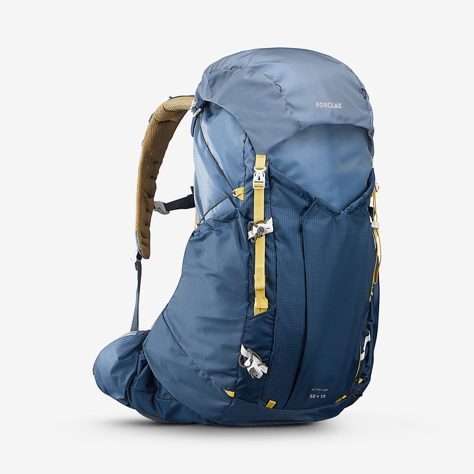 forclaz-mt900-rucksack-50-10l-herren-blau-grau-ultraleicht image 1
