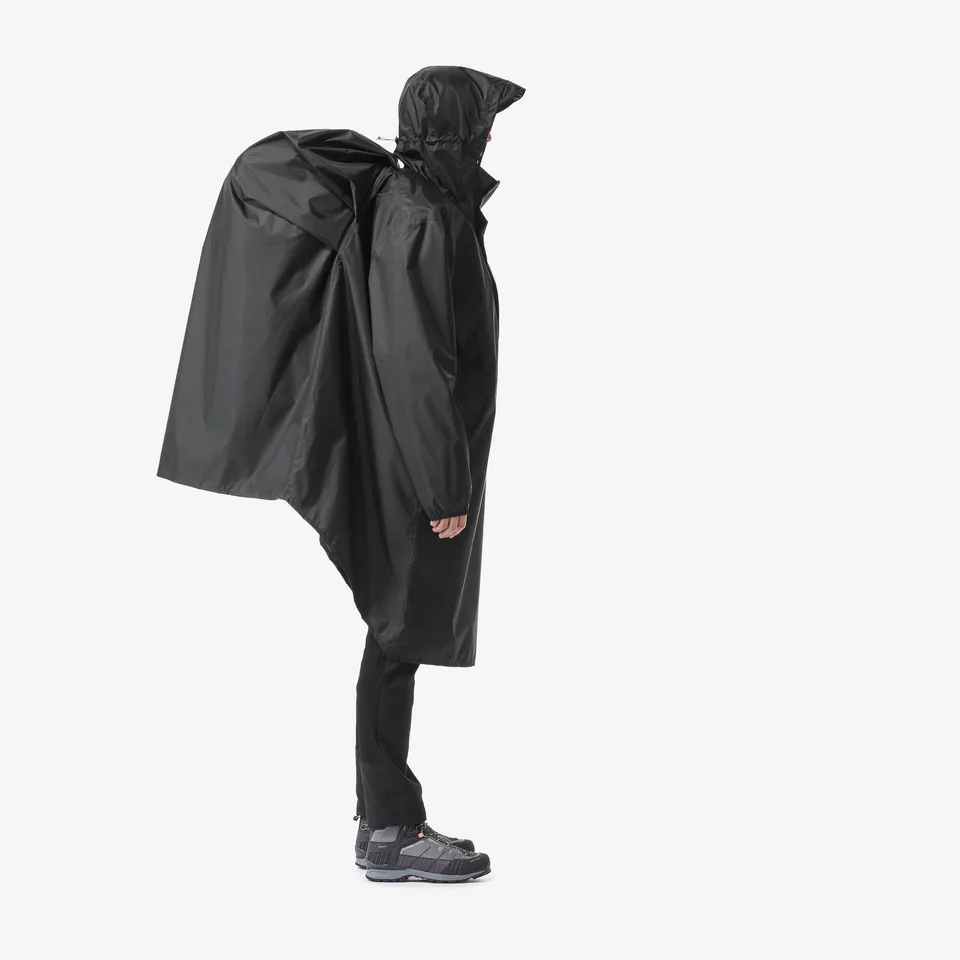 simond-mt500-regenponcho-60l-schwarz-mit-rmeln image 1