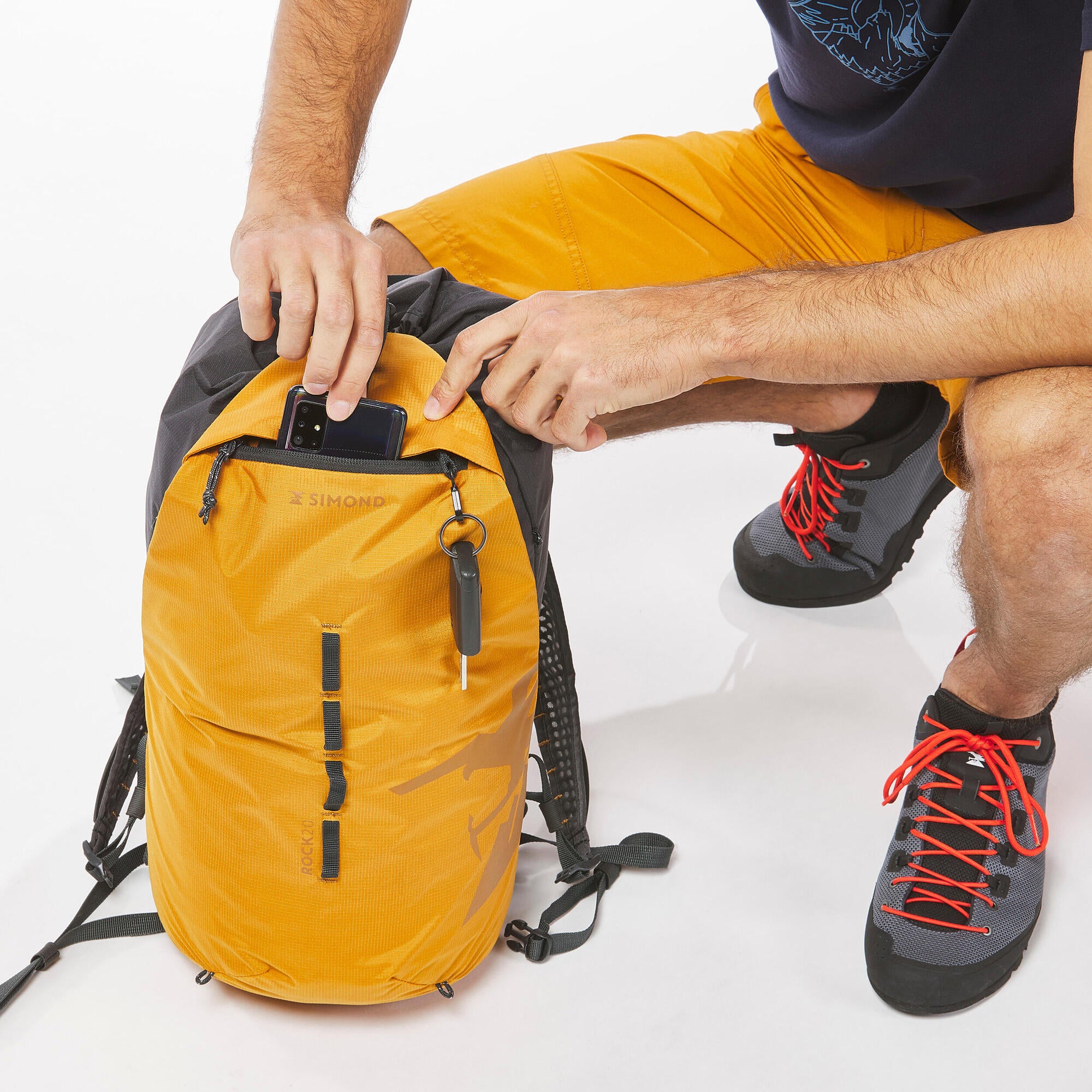 simond-rock-20l-kletterrucksack-golden-brown-20-liter image 6