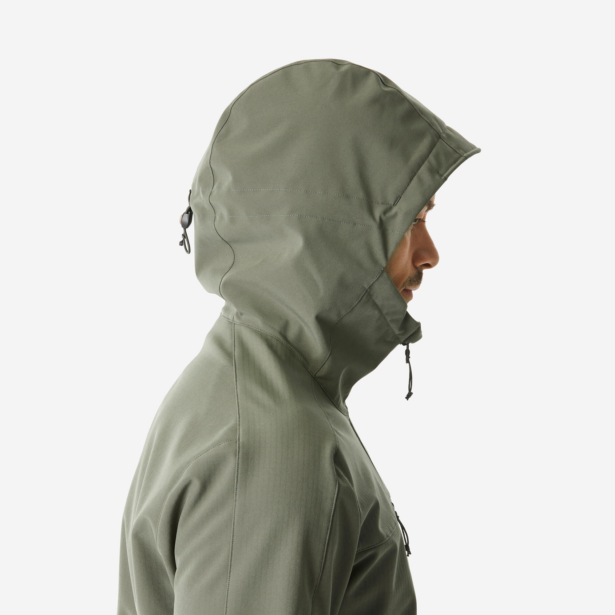 forclaz-500-herren-softshell-windjacke-khaki-gr-n image 5