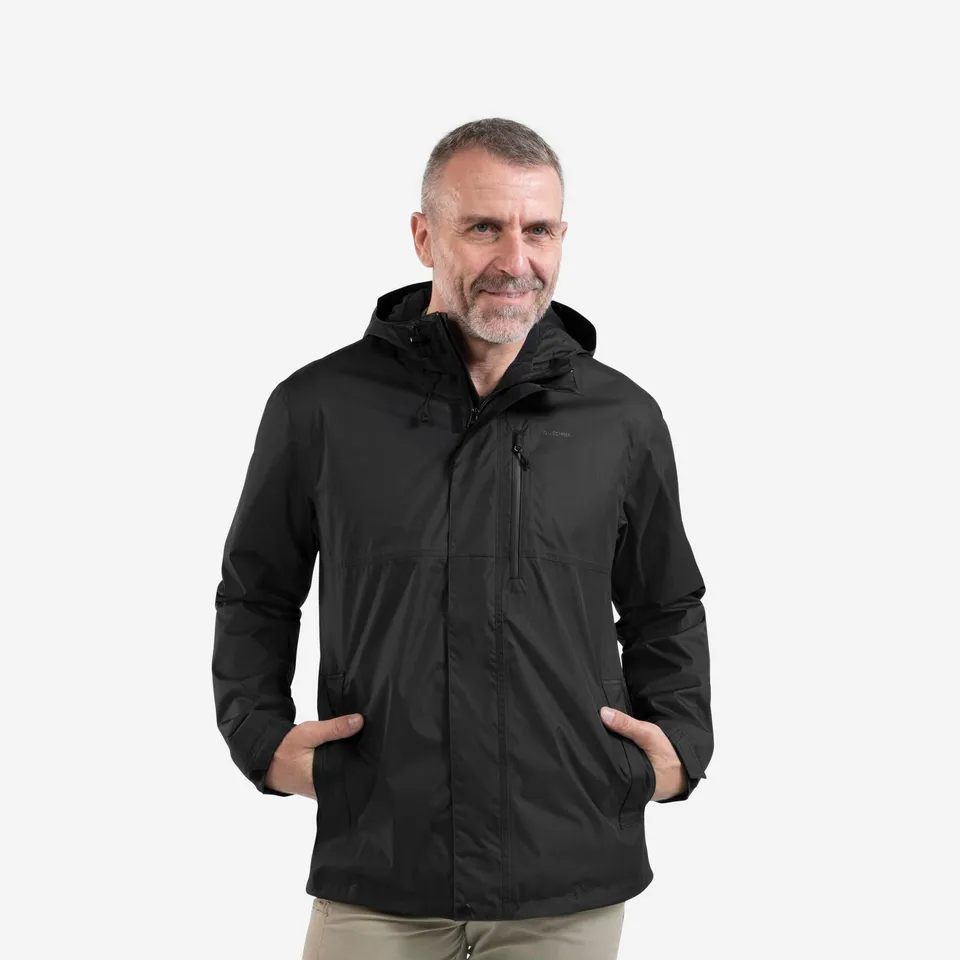 quechua-nh500-imper-regenjacke-herren-wasserdicht image 1