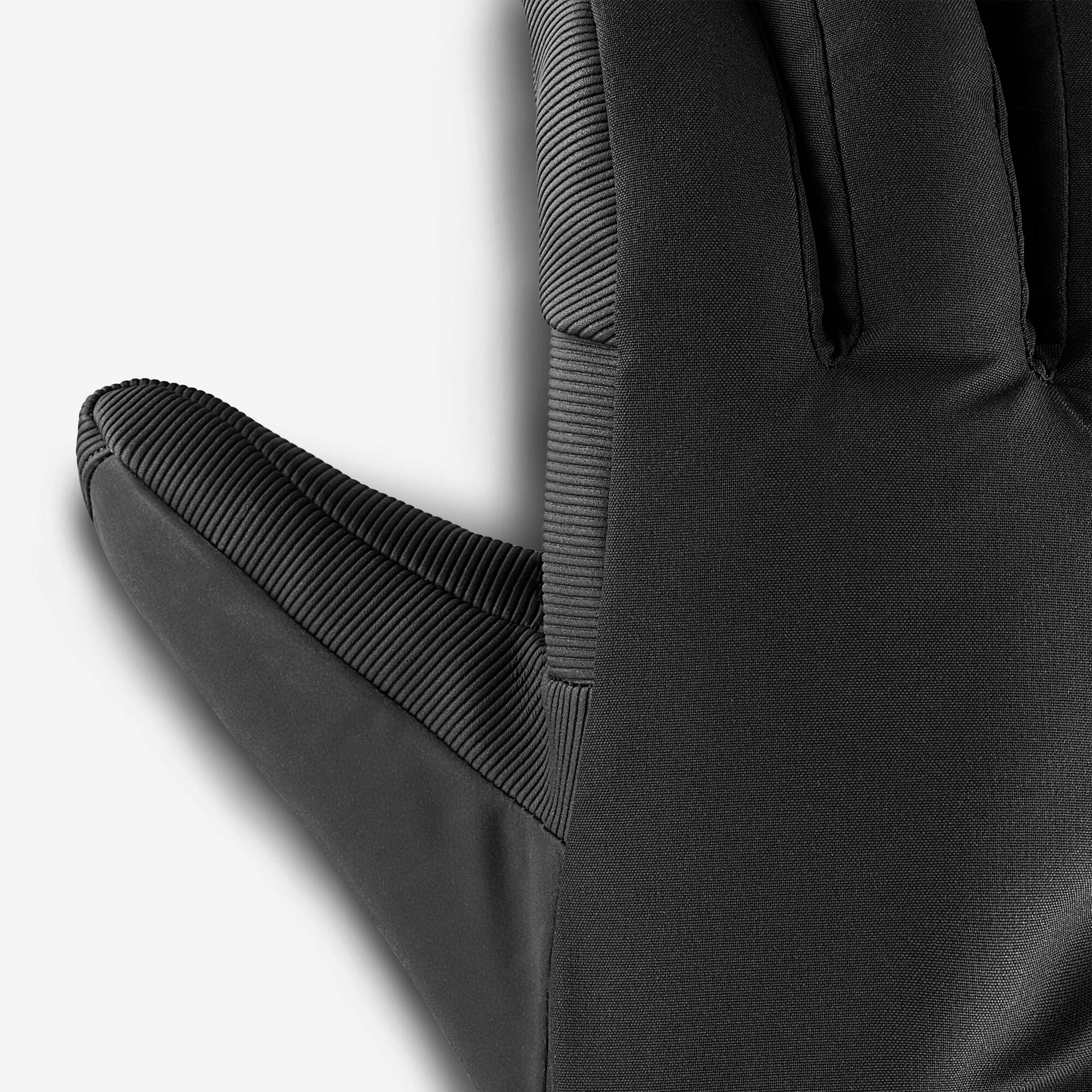 wedze-500-skihandschuhe-erwachsene-schwarz-wasserdicht-warm image 5