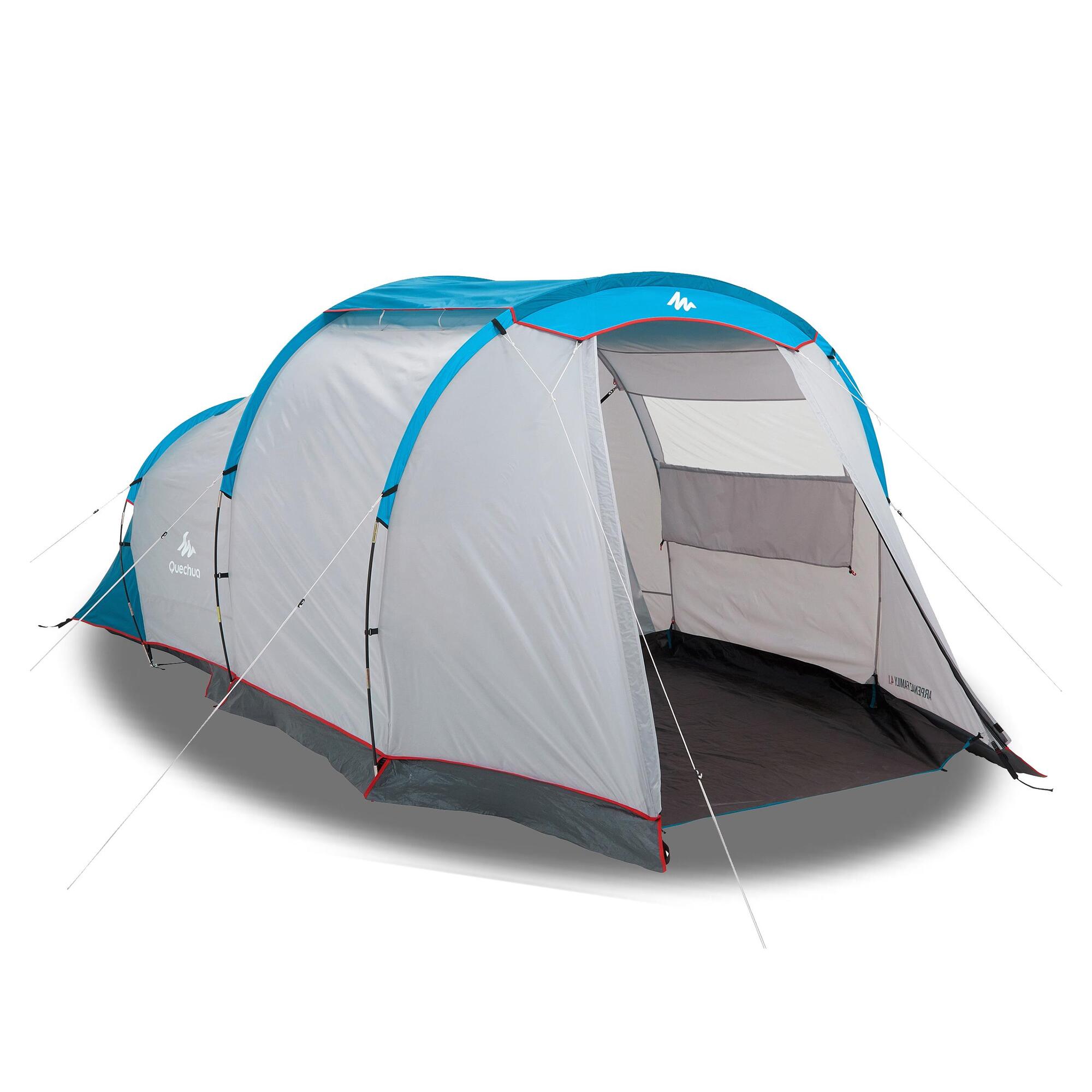 quechua-arpenaz-family-campingzelt-4-personen-light-gray image 5