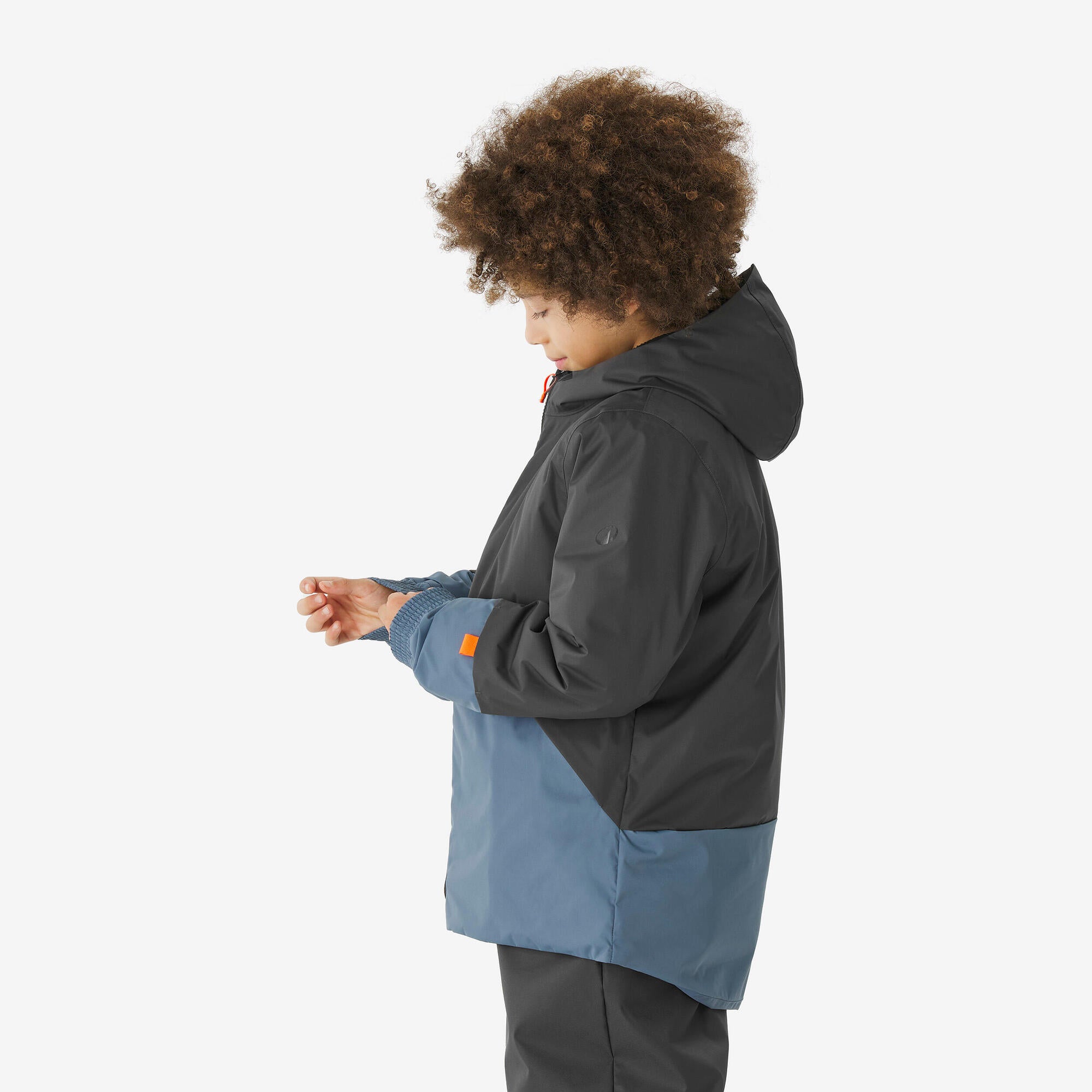 wedze-100-skijacke-kinder-grau-wasserdicht-warm image 4