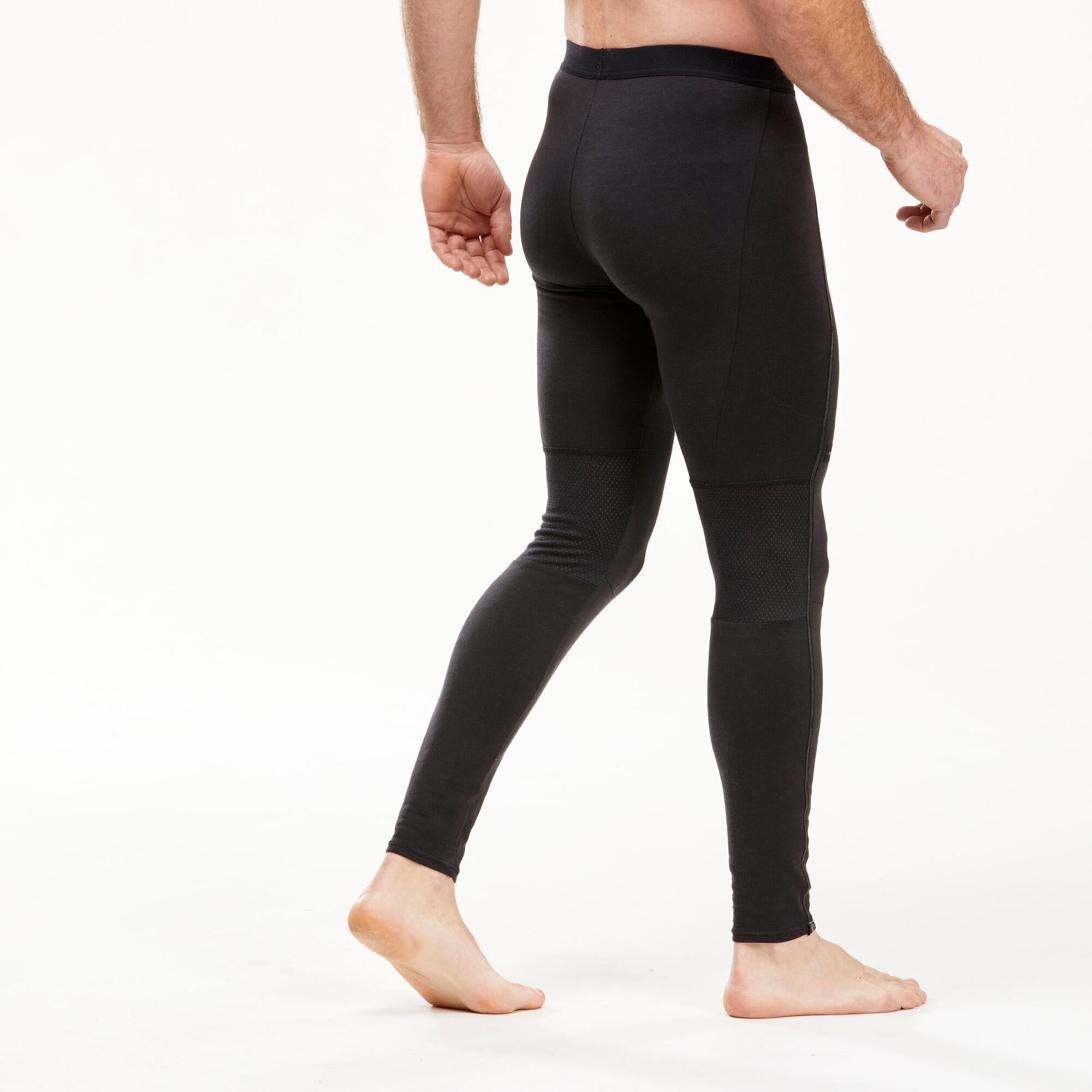 forclaz-mt500-merino-leggings-herren-schwarz-baselayer image 4