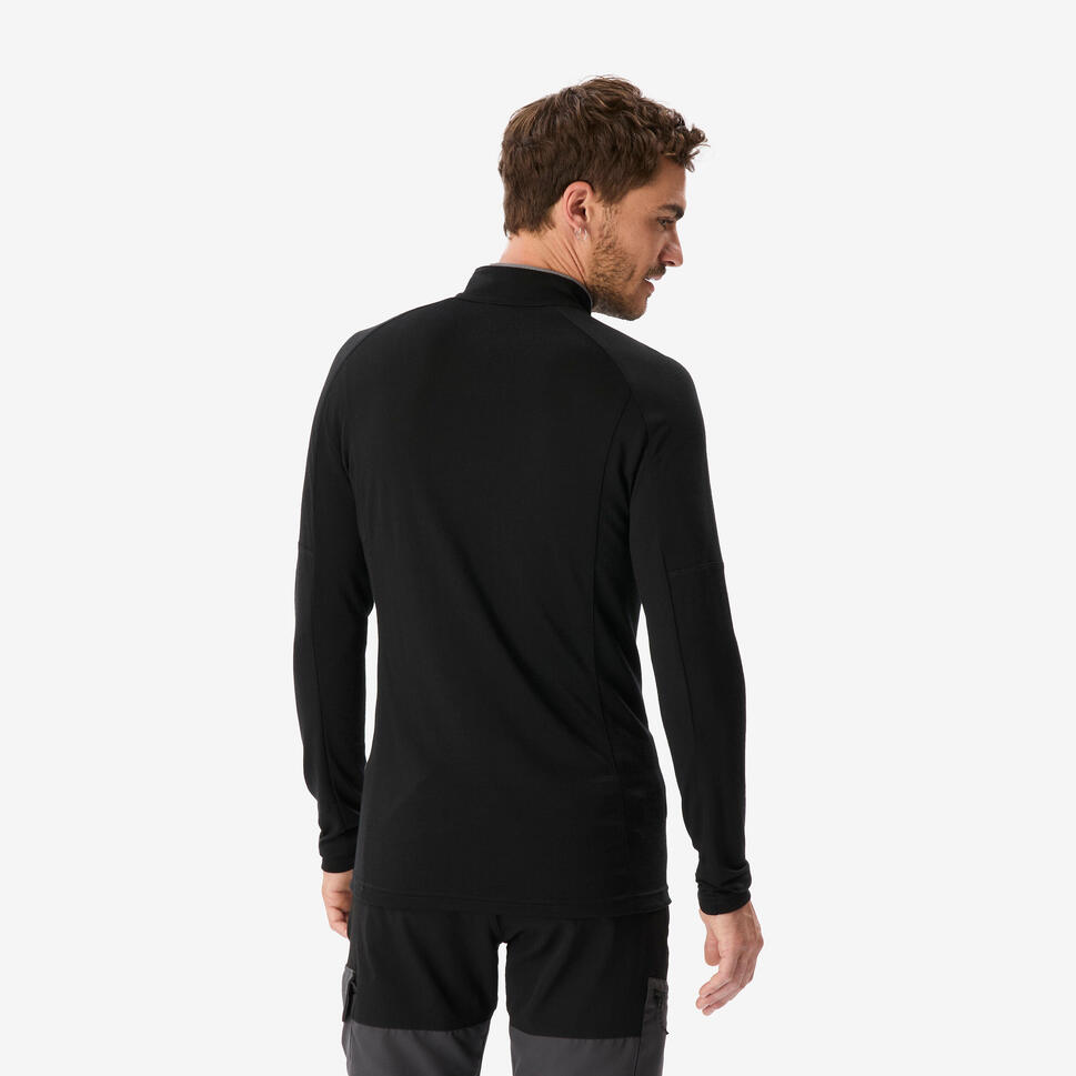 simond-merino-langarmshirt-herren-1-2-zip-trekking image 4