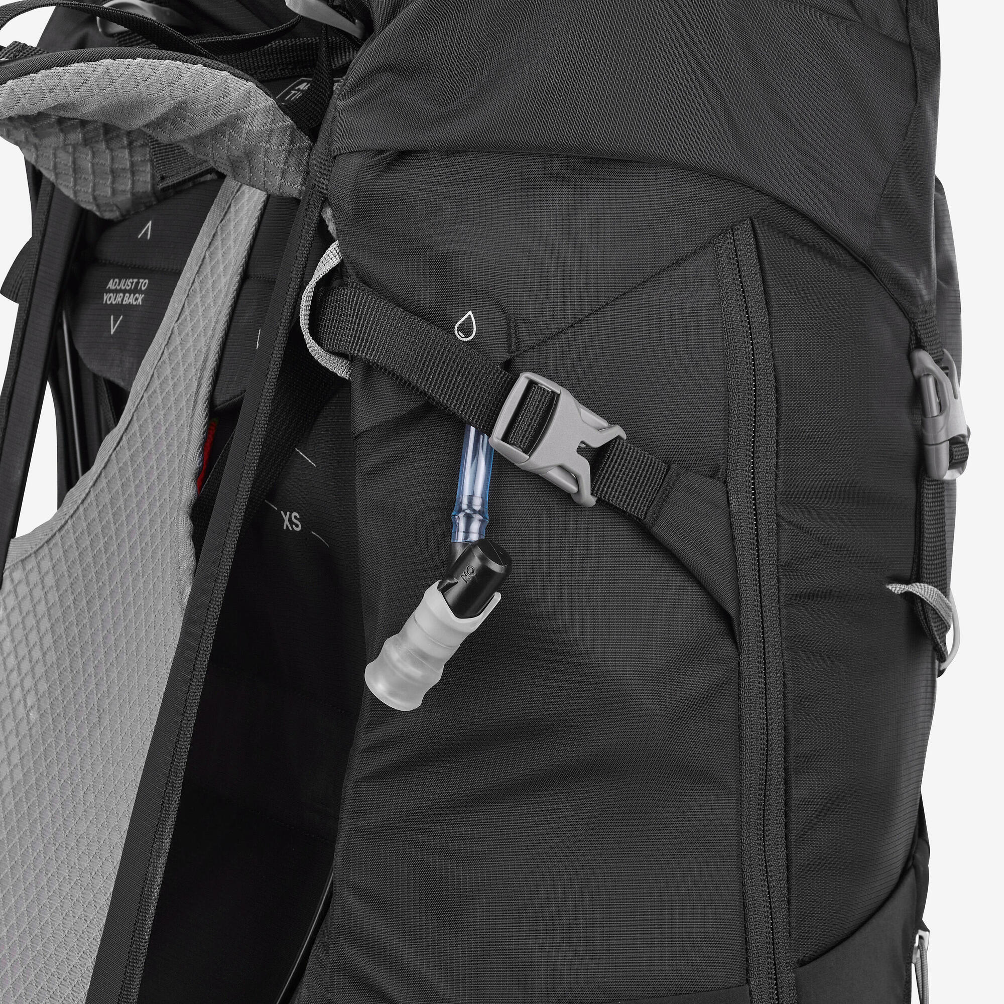 quechua-mh500-rucksack-38-l-smoked-black-gepolstert image 4