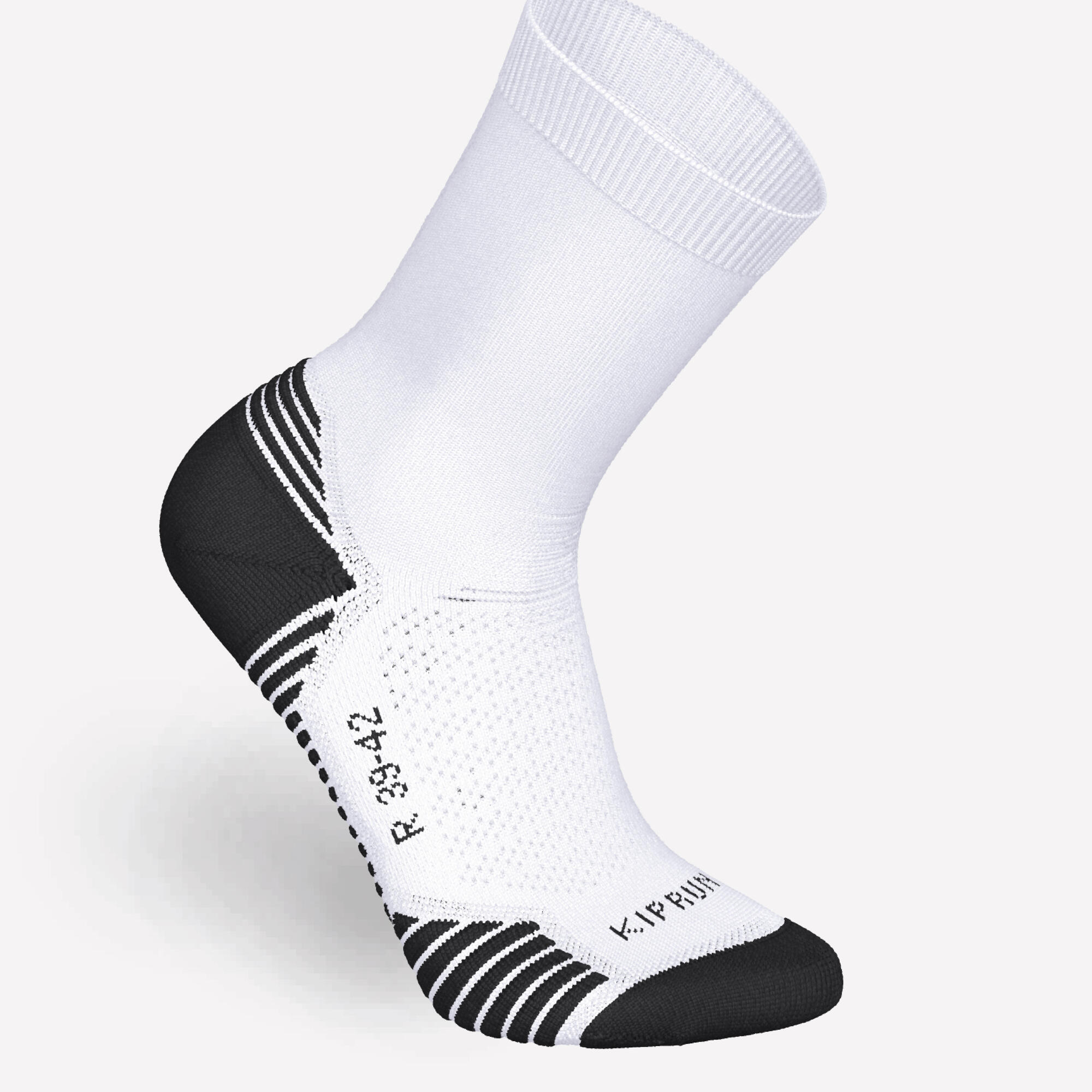 kiprun-run-500-laufsocken-dick-2er-pack-wei image 5