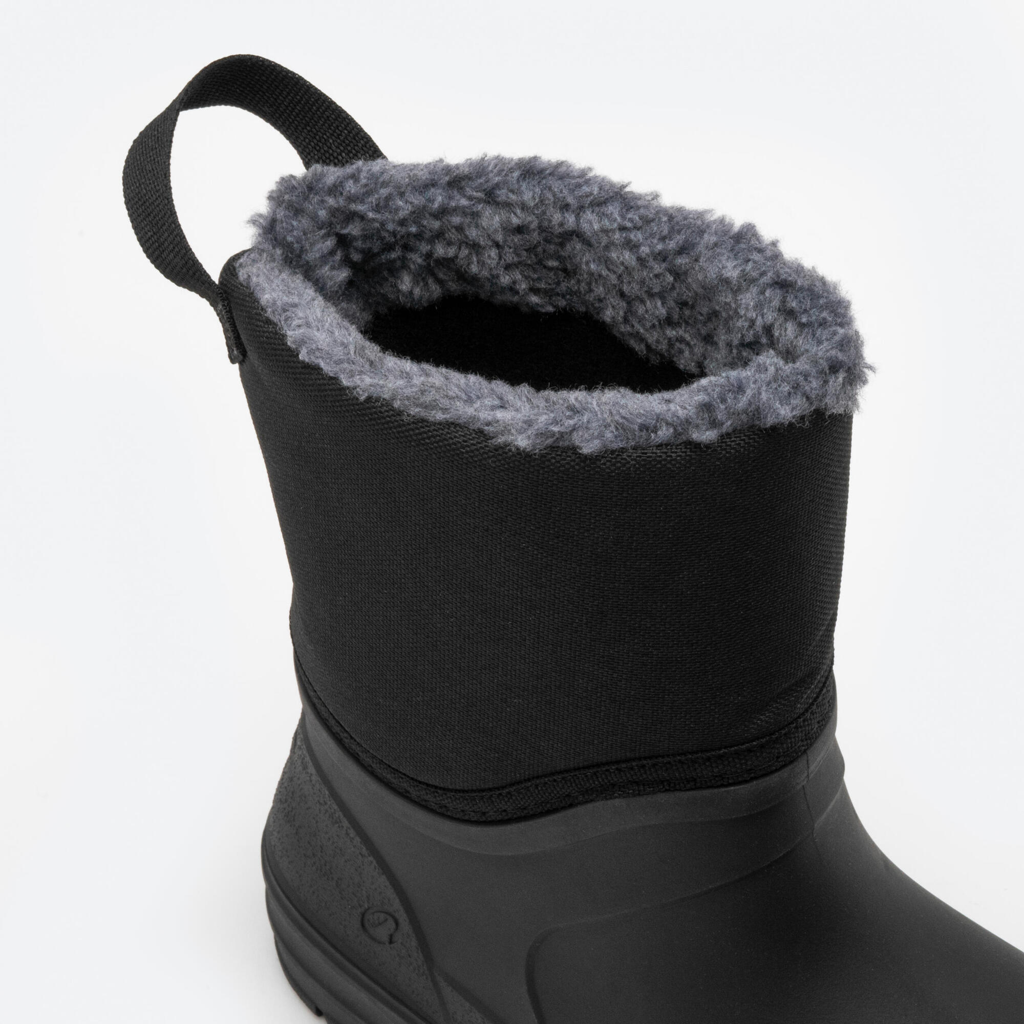 quechua-nh100-snowboots-kinder-schwarz-wasserdicht image 6