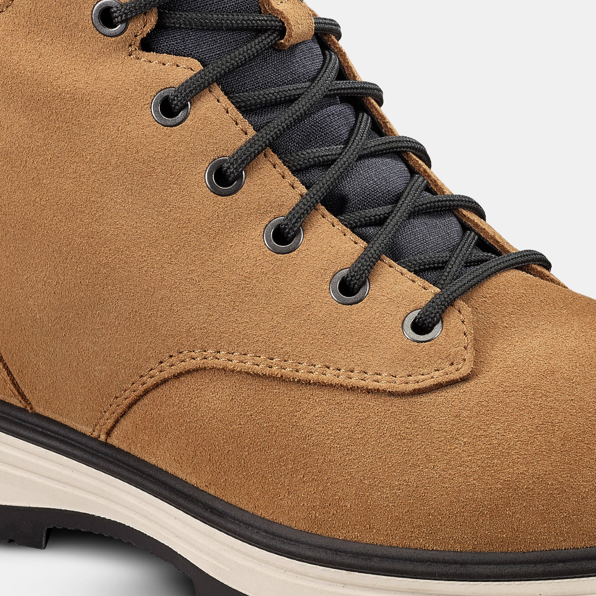 quechua-nh500-wanderstiefel-leder-wasserdicht-dark-cinnamon image 5