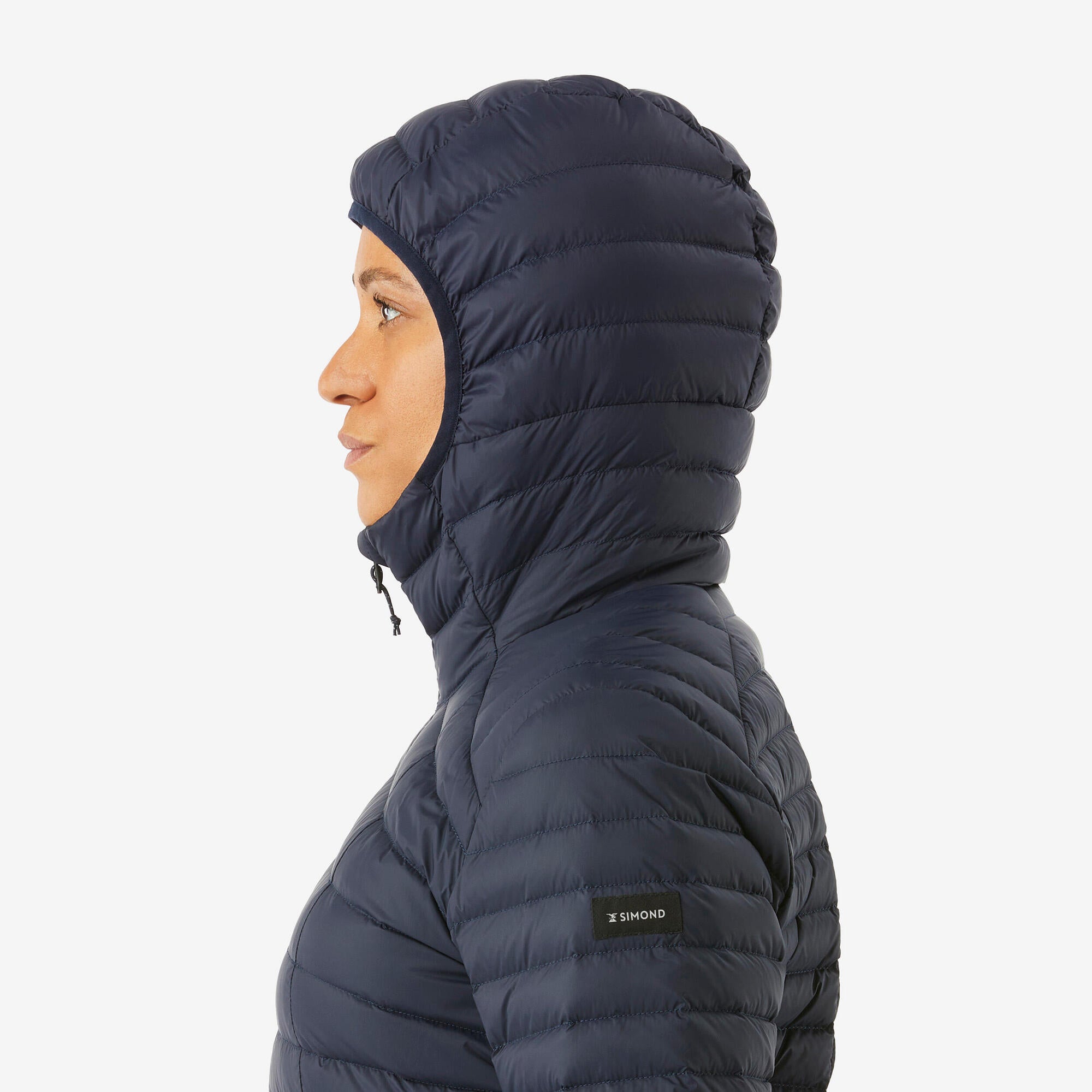 simond-mt100-daunenjacke-damen-schwarz-mit-kapuze image 4
