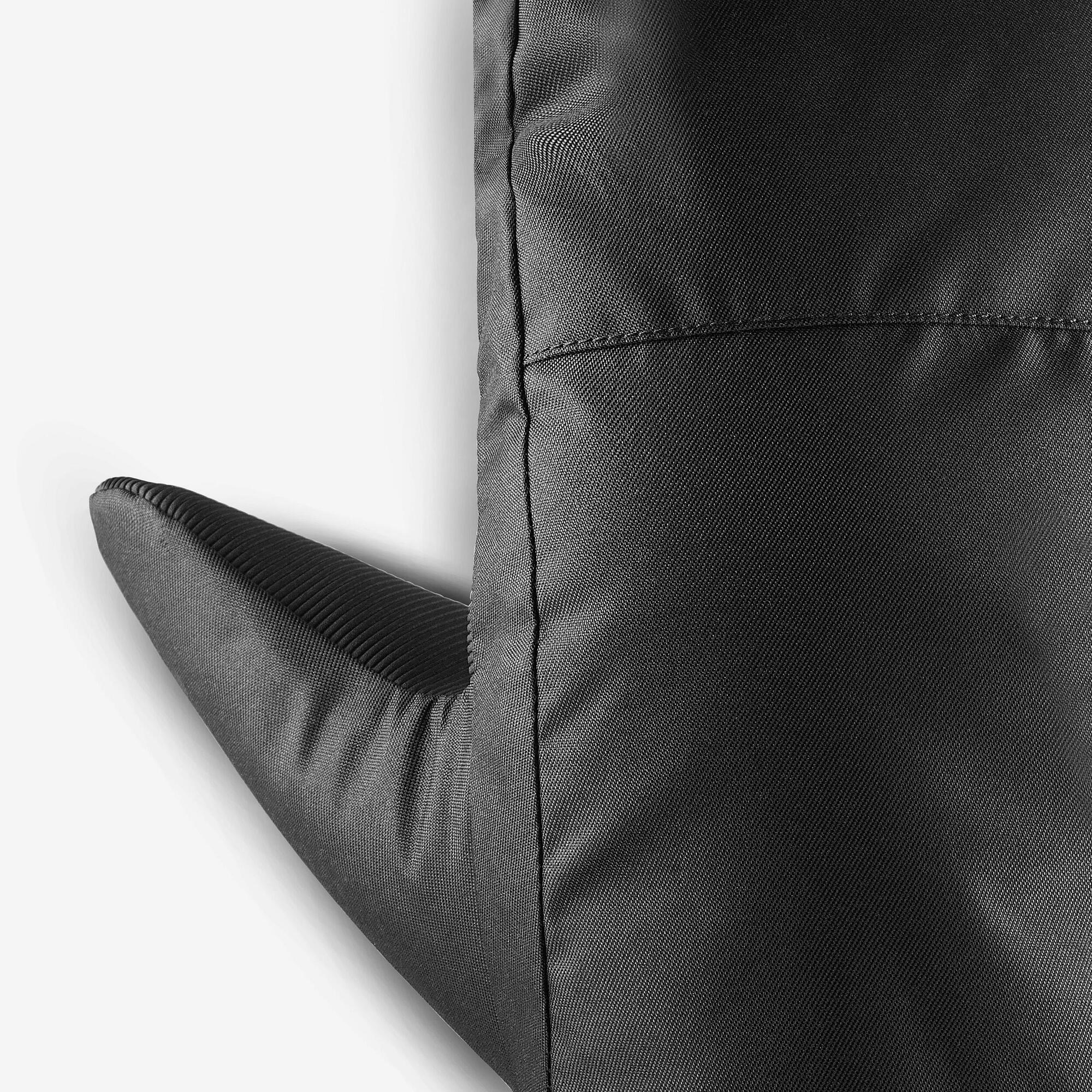 wedze-100-skihandschuhe-f-ustlinge-smoked-black image 5