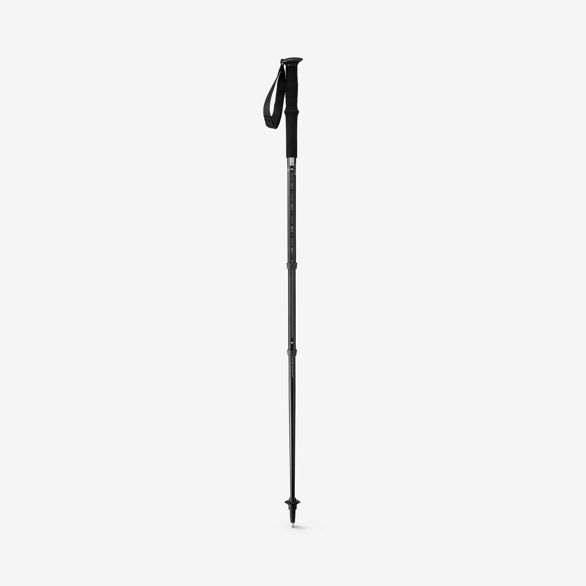 forclaz-mt100-wanderstock-einzel-schwarz-alu image 2