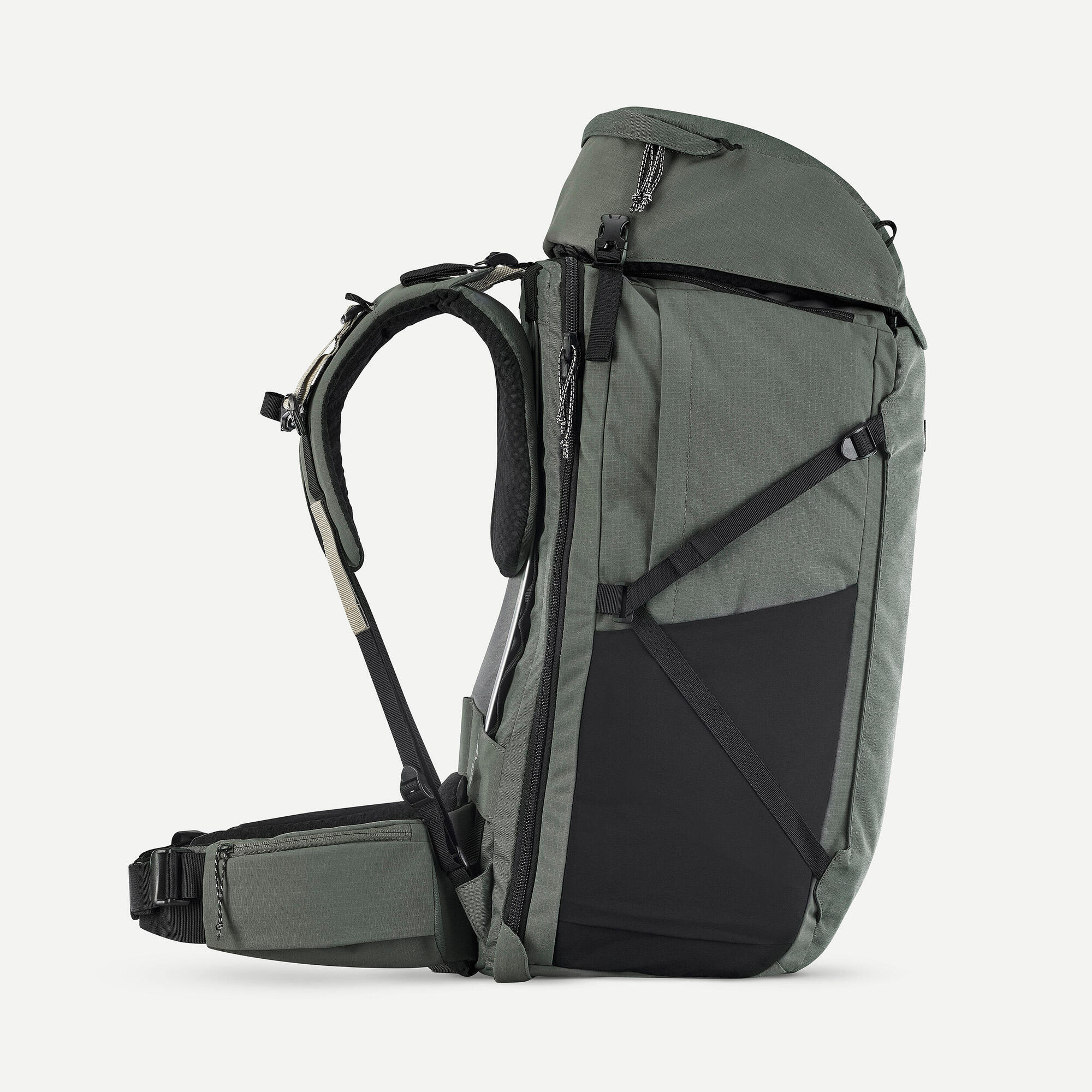 forclaz-travel-900-rucksack-70-6l-herren-dunkelgr-n image 4