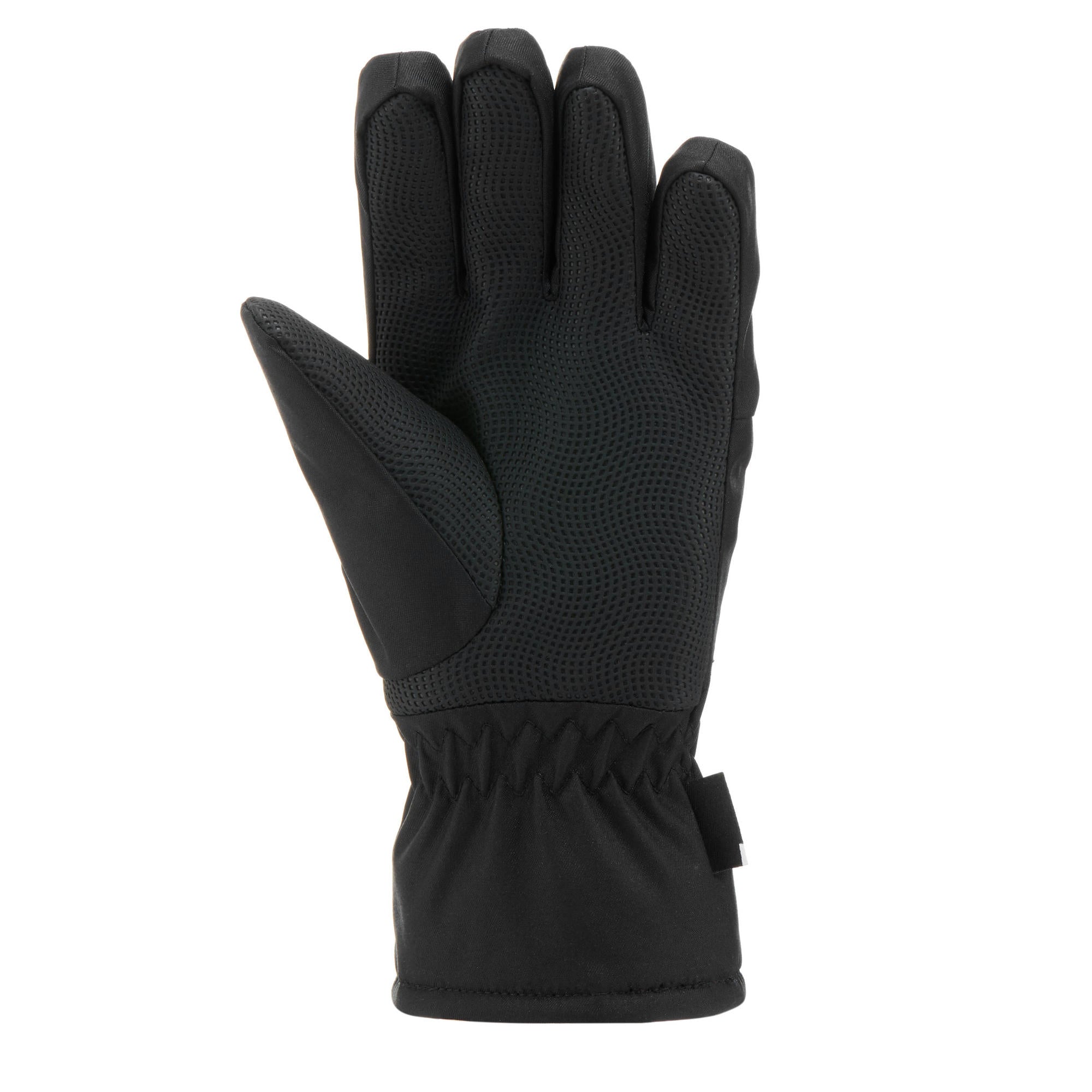 wedze-100-kinder-skihandschuhe-smoked-black-warm image 2