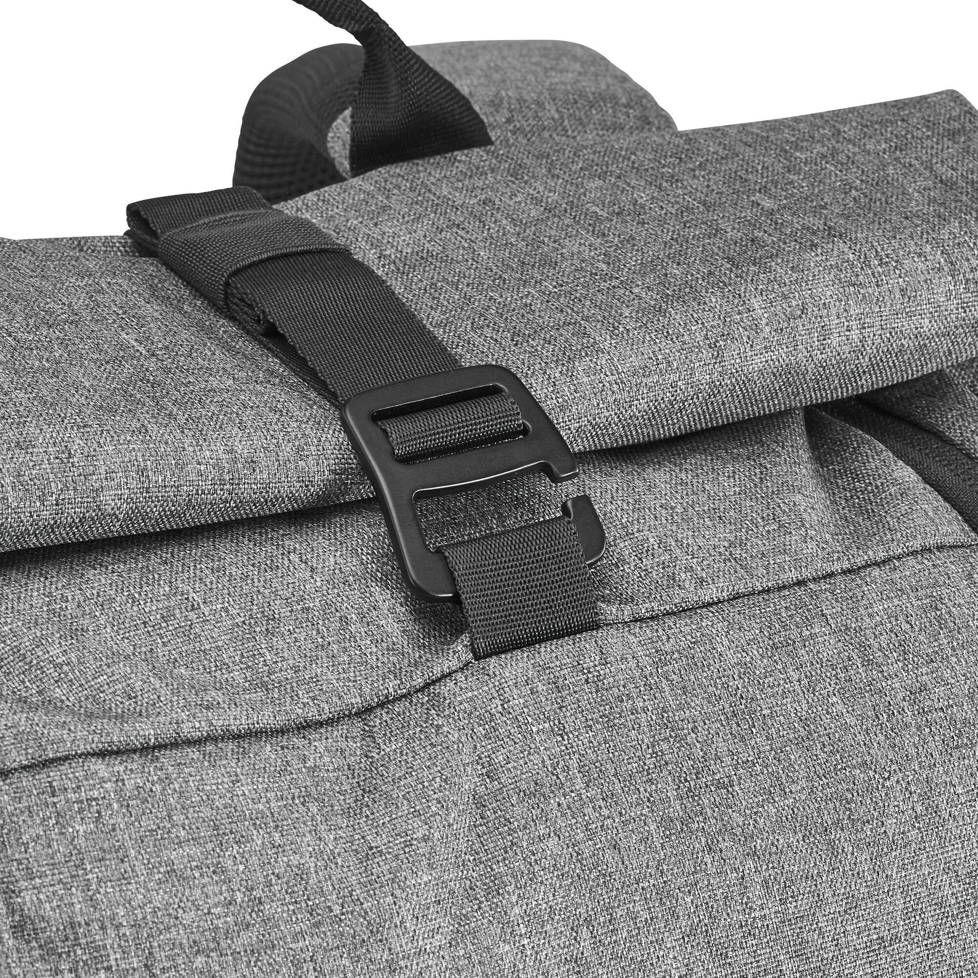 quechua-nh500-escape-rolltop-rucksack-23-l-carbon-gray image 7