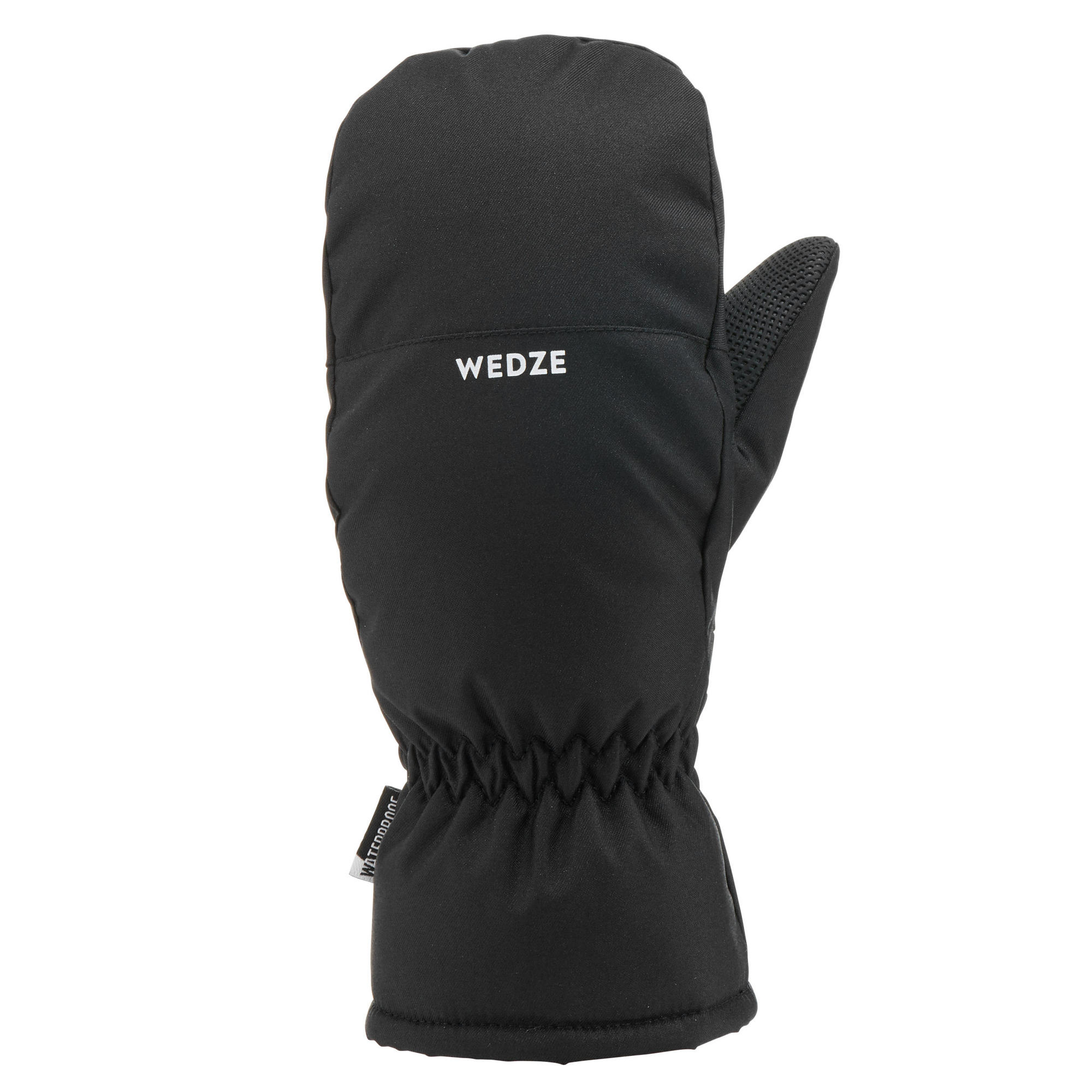 wedze-100-kinder-ski-f-ustlinge-warm-wasserdicht-schwarz image 1