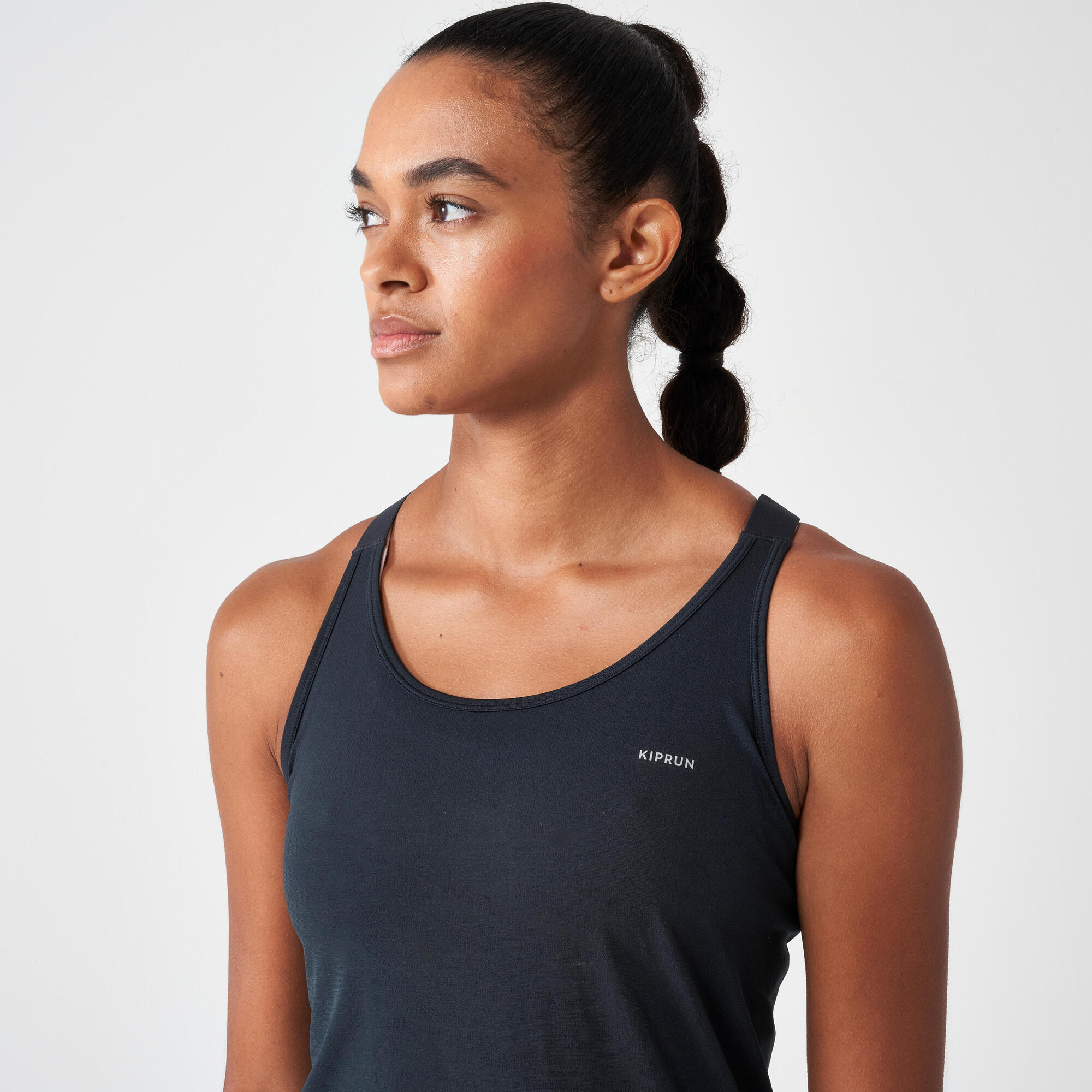 kiprun-run-500-seamless-lauftop-damen-graphit-gr-s image 3