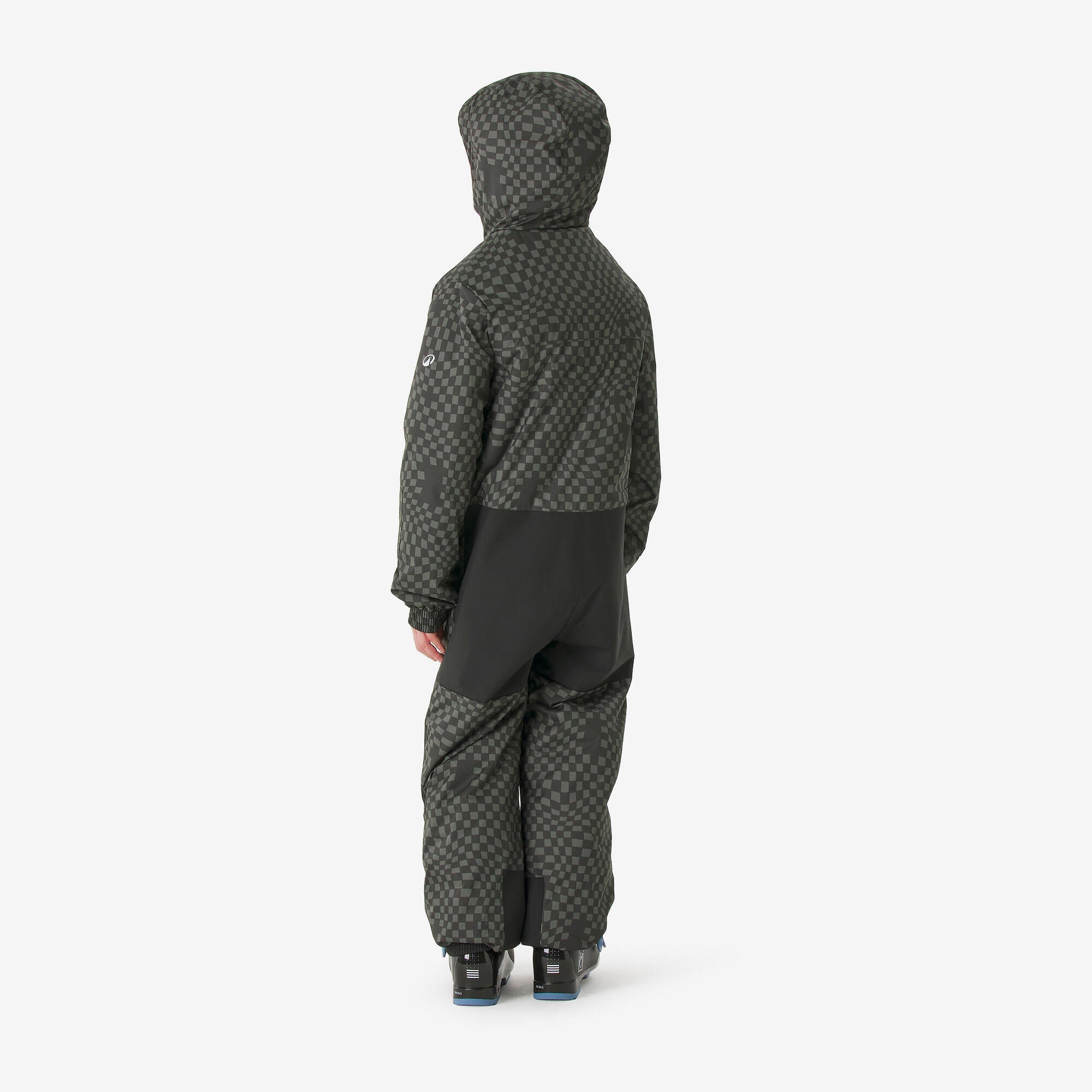 wedze-100-schneeoverall-kinder-schwarz-wasserdicht image 3