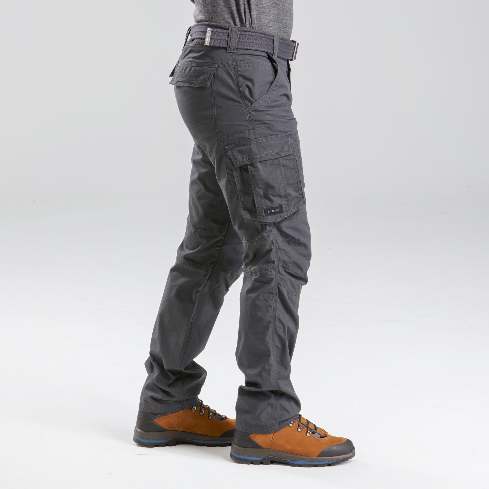 forclaz-travel-100-cargohose-herren-carbon-grau-schnelltrocknend image 2