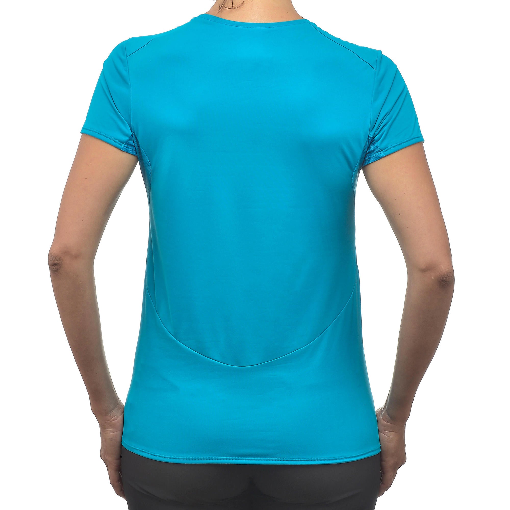 quechua-mh100-t-shirt-damen-wandern-pale-mint-leicht image 8
