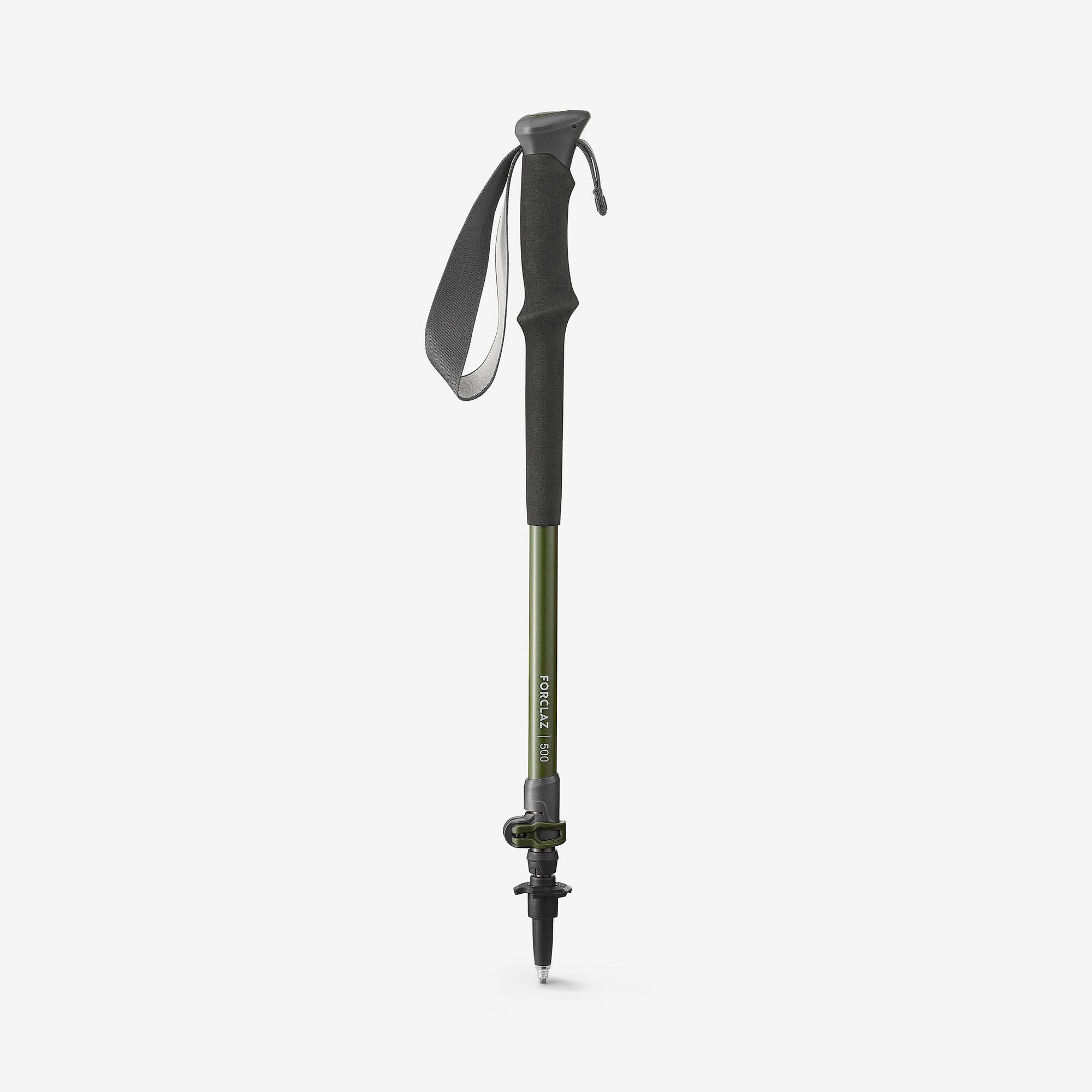forclaz-mt500-wanderstock-teleskop-oliv-105-130-cm-aluminium image 1