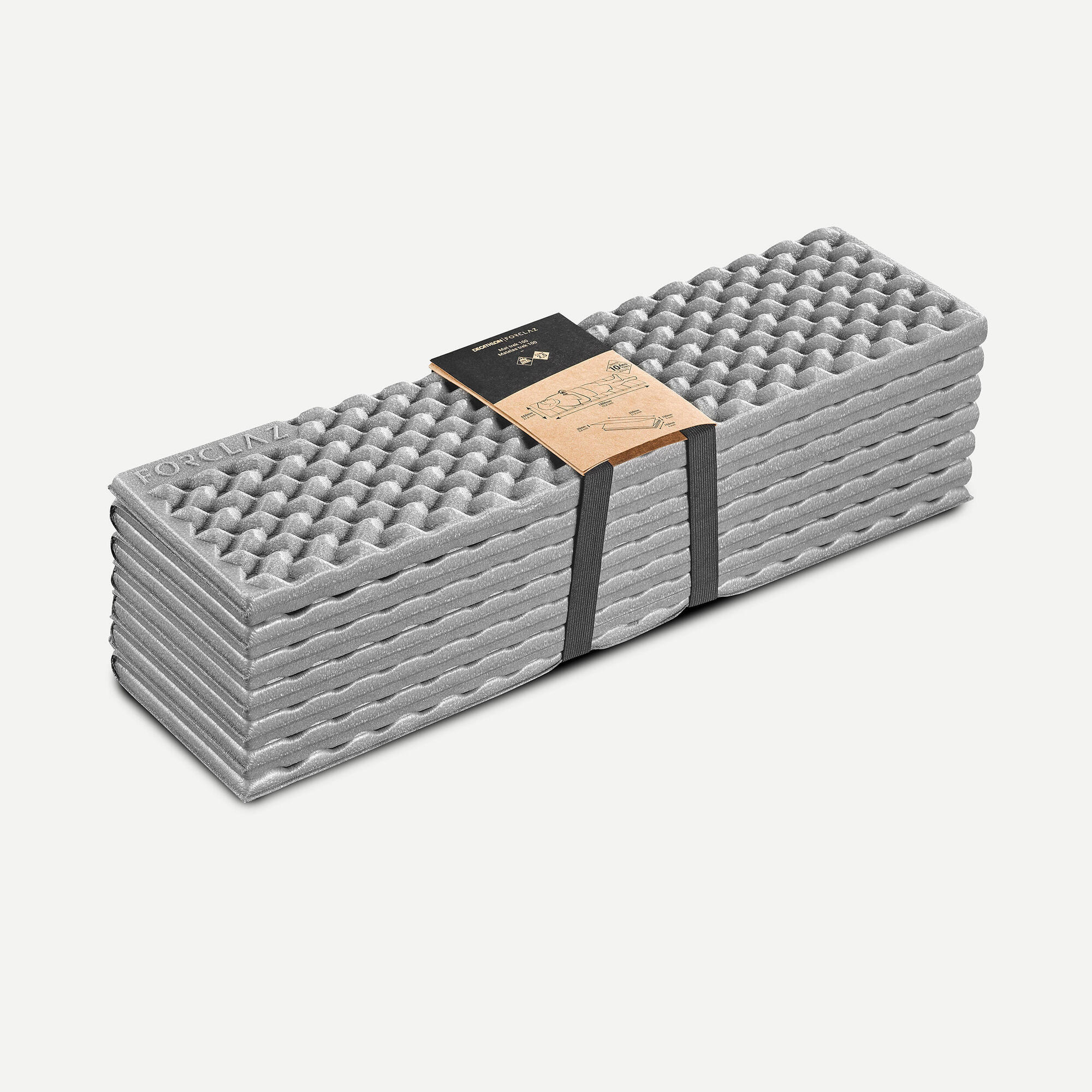 forclaz-trek-100-isomatte-faltbar-granitgr-n-l-180-cm image 6