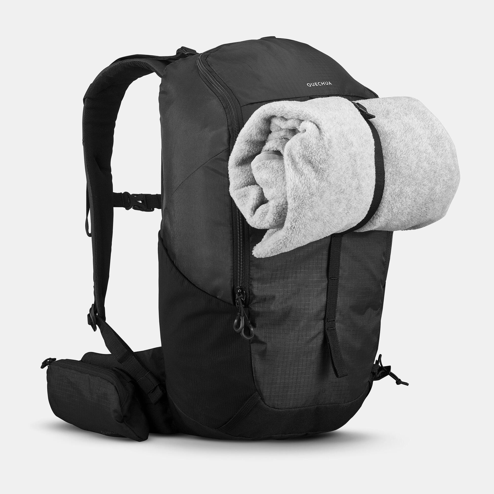 quechua-mh100-wanderrucksack-20-l-schwarz-bel-ftet image 8