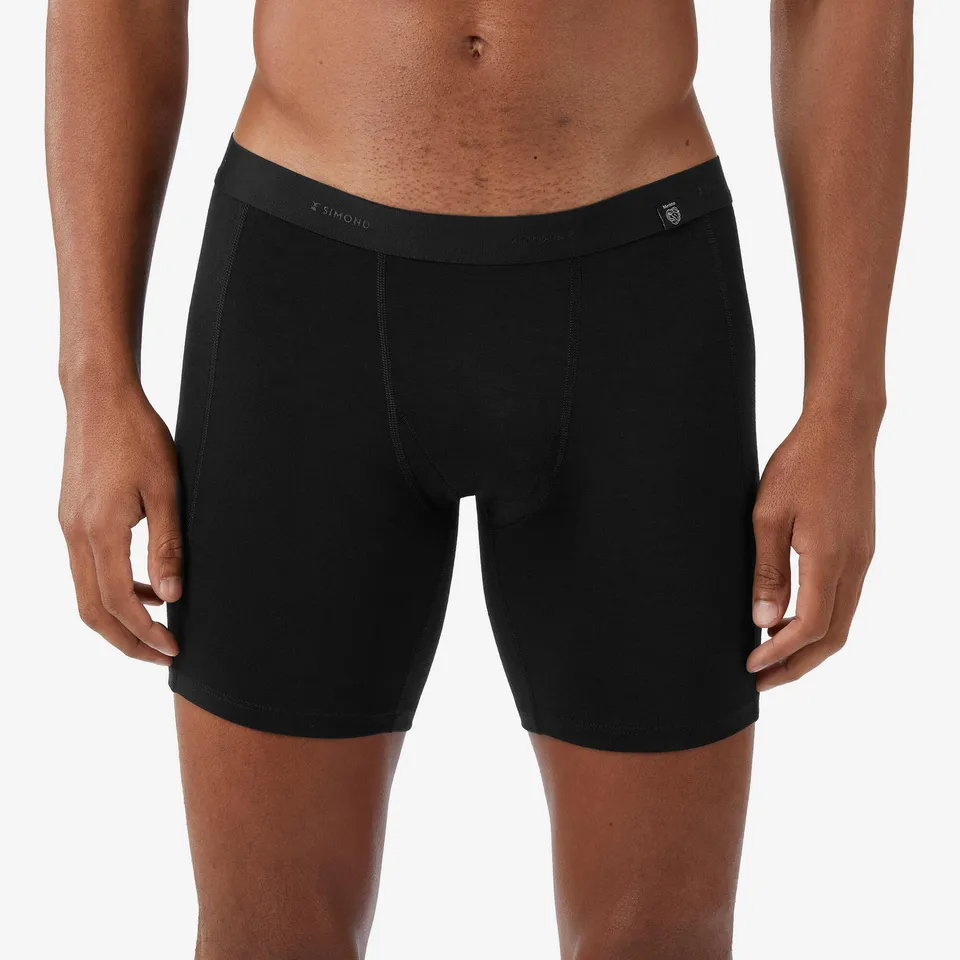 simond-mt500-merino-boxershorts-herren-schwarz-feuchtigkeitsableitend image 1