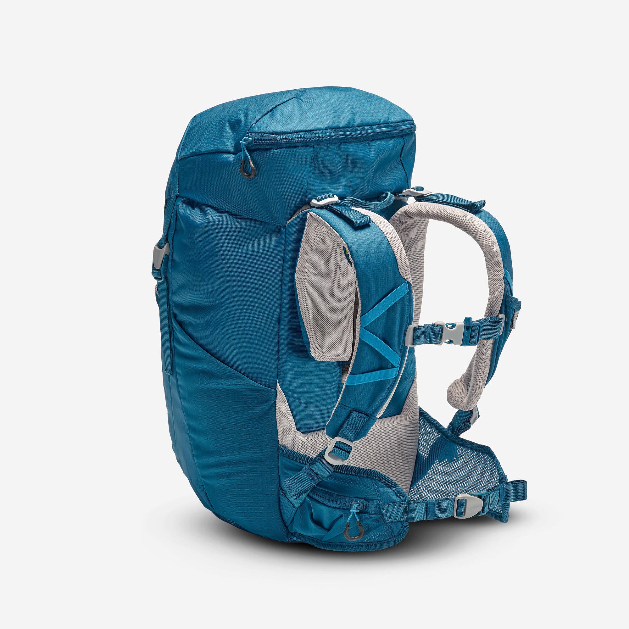 quechua-mh500-kinder-wanderrucksack-28-l-petrol-blue image 3