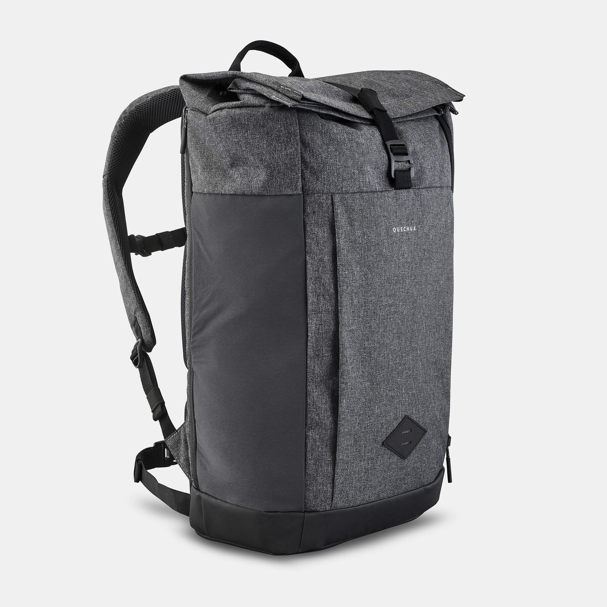 quechua-nh-escape-500-rucksack-32l-carbon-gray-rolltop image 1