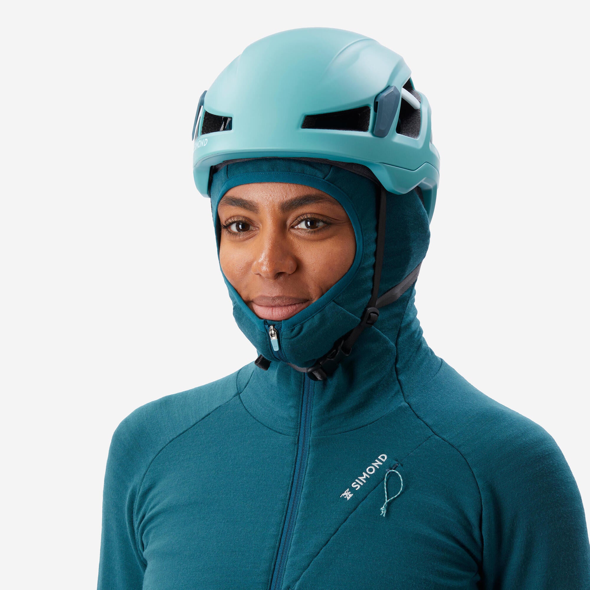 simond-merino-mountaineering-stretch-hoodie-petrol-damen image 3