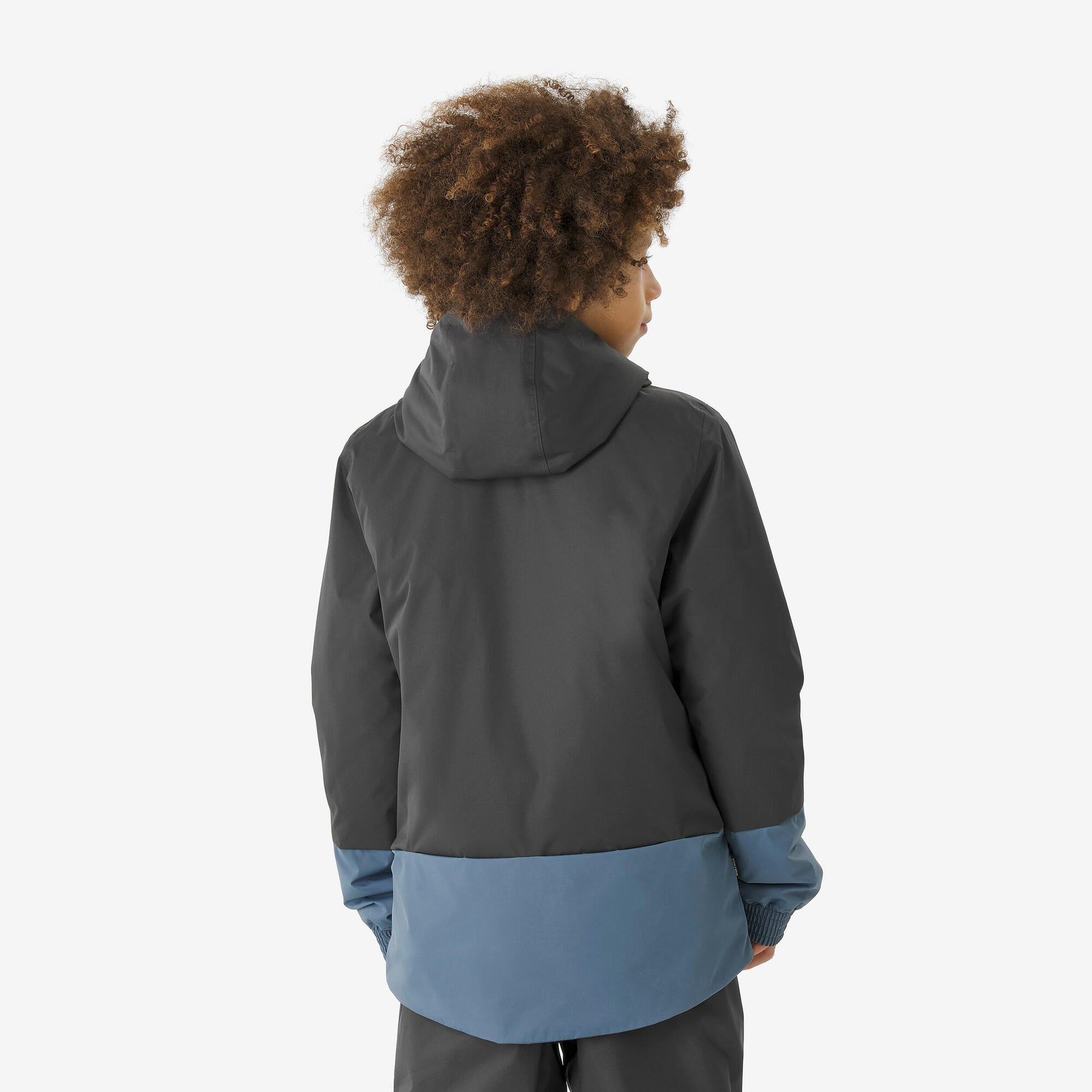 wedze-100-skijacke-kinder-grau-wasserdicht-warm image 3